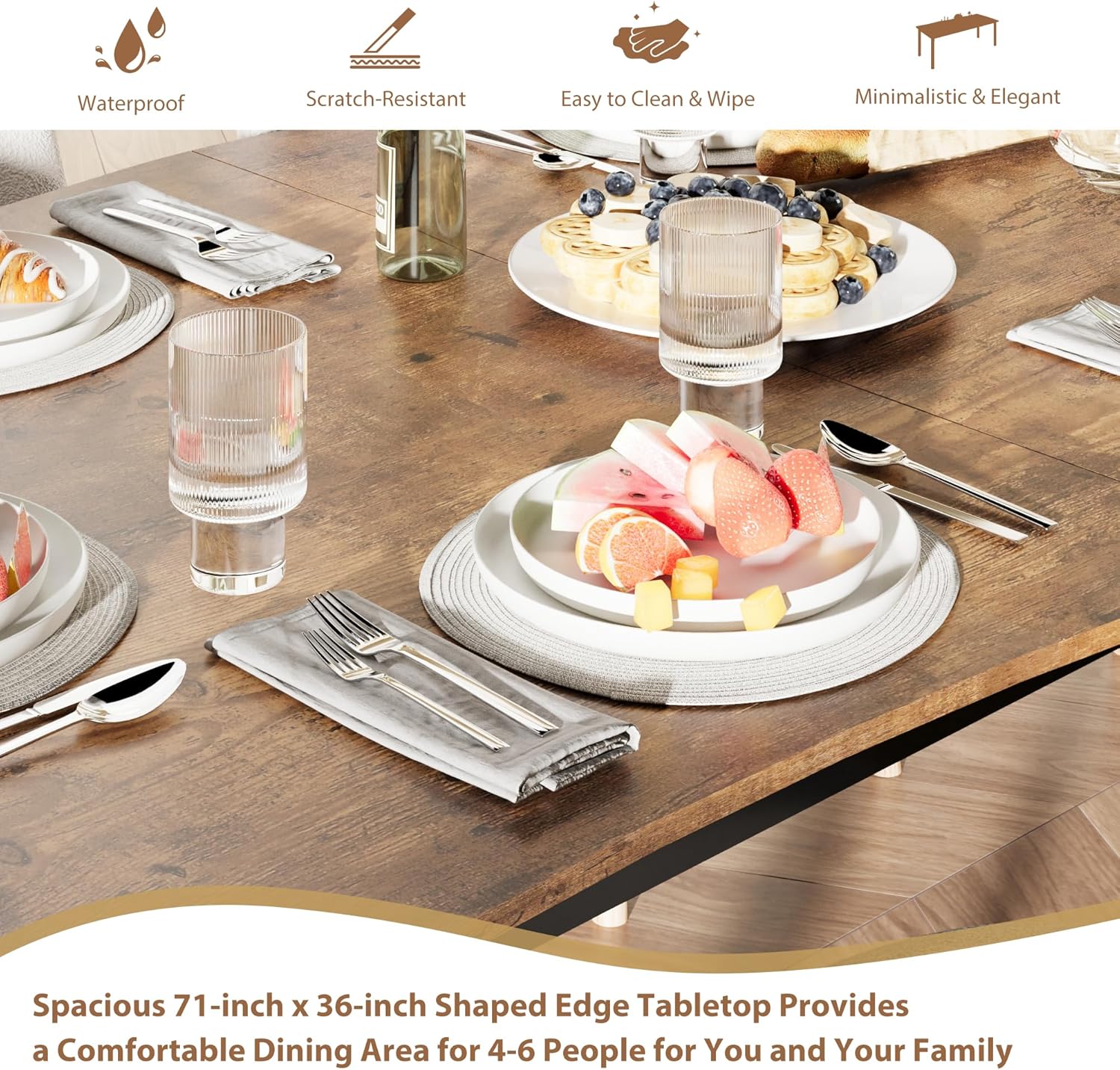 Qeetex LHF-CZ-H591729 Dining-Tables - View #4