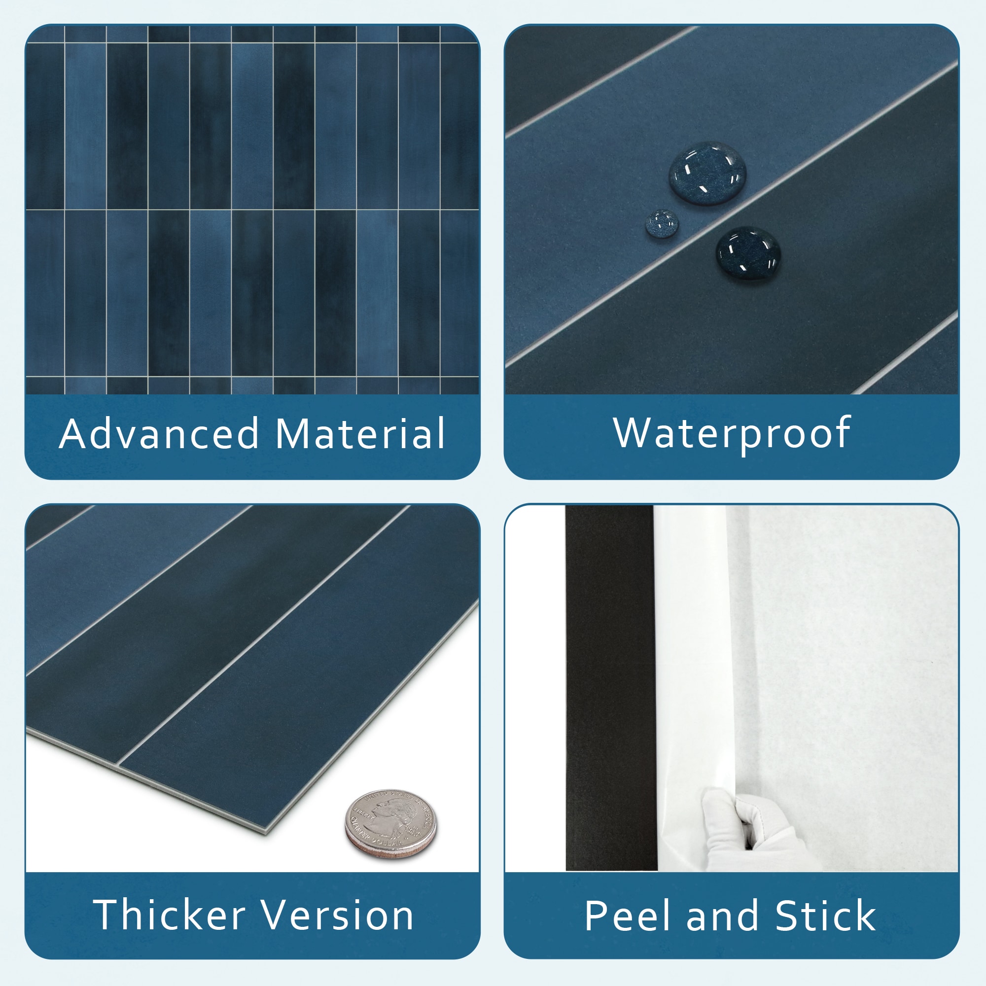 SUNWINGS SQAPTN-BLU-20 Ceramic-Tile - View #8
