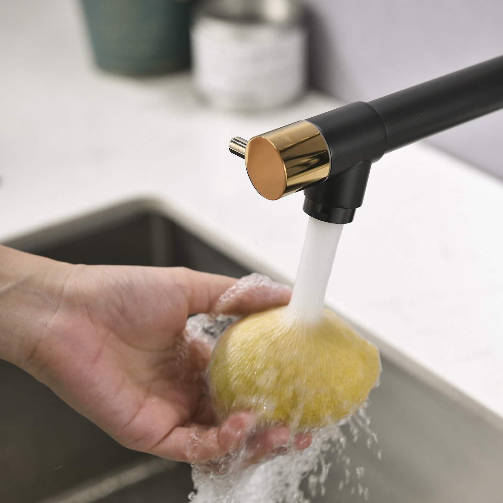 Fapully FA-B-1006BG Kitchen-Faucets - View #7
