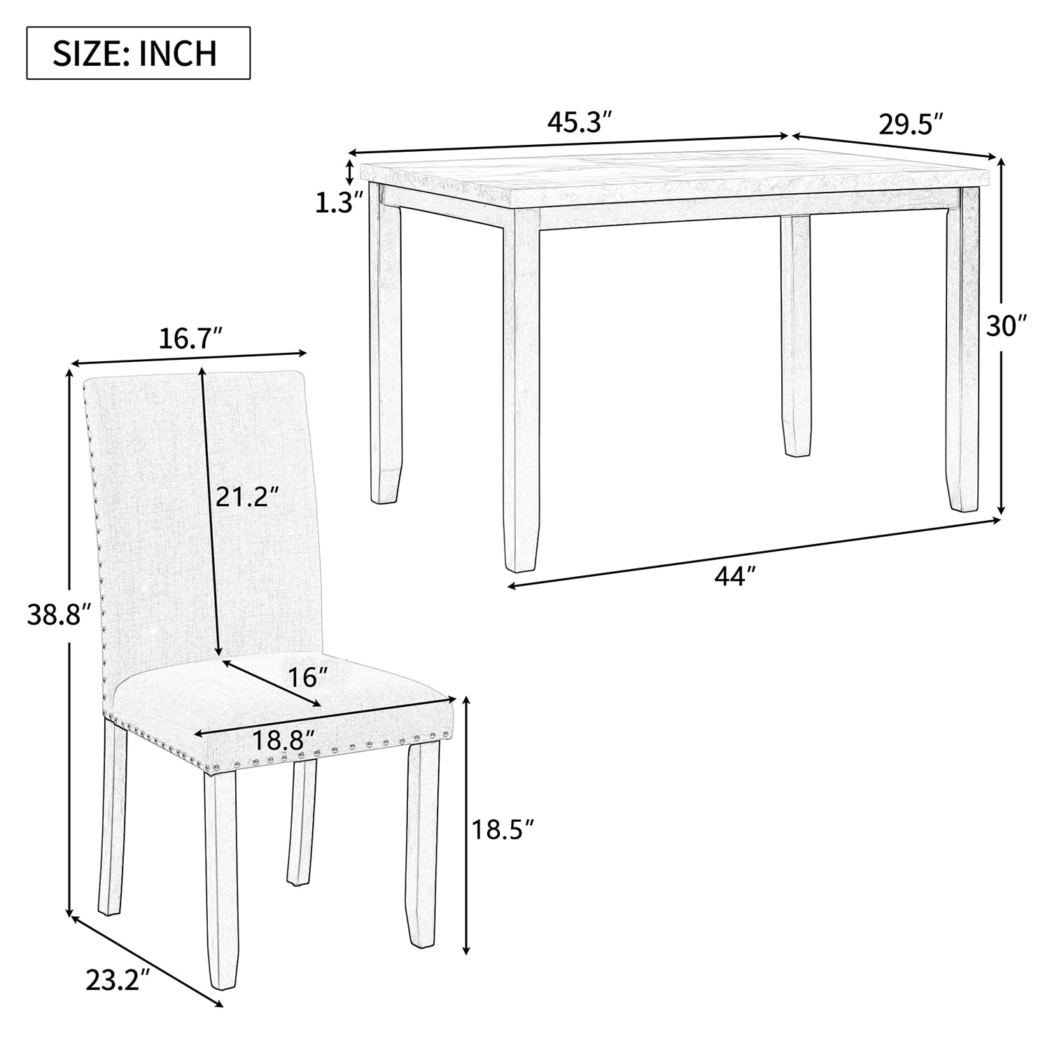 GZMR GZ-N71540AAA Dining-Sets - View #12