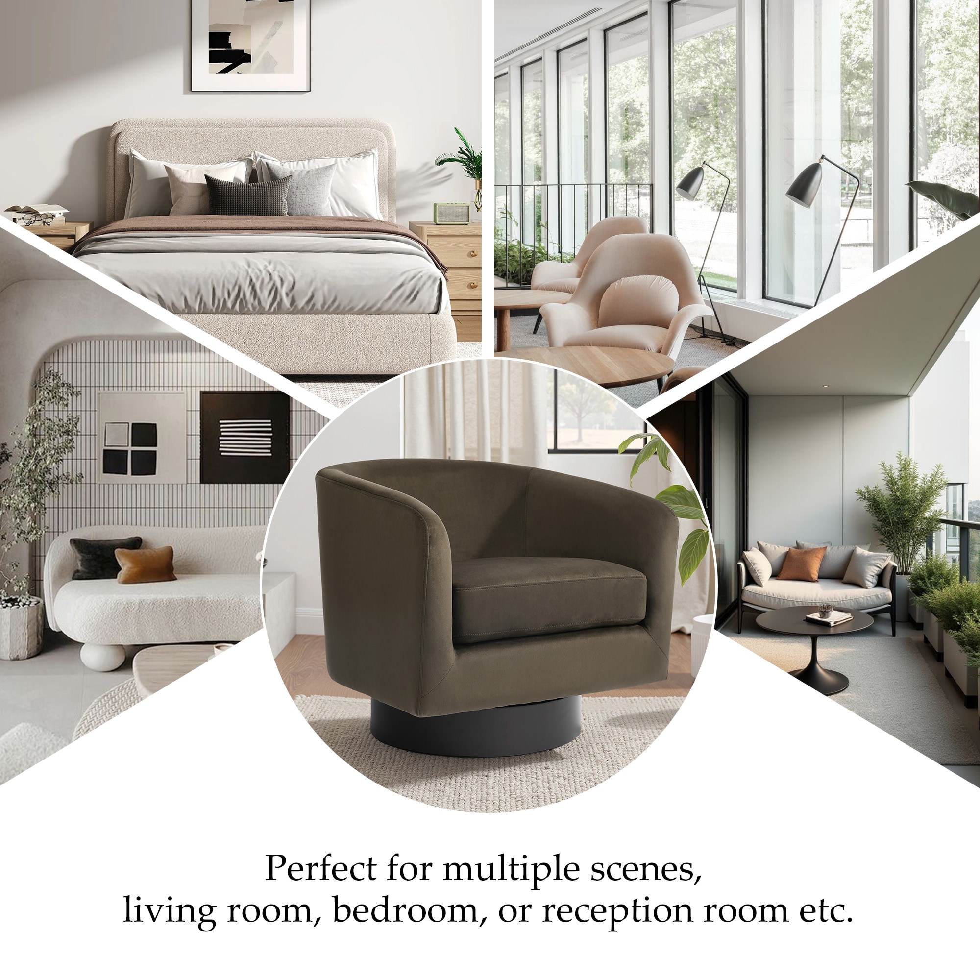 Dreamsidea LS-M-CH30-V-COFFEE chairs - View #4