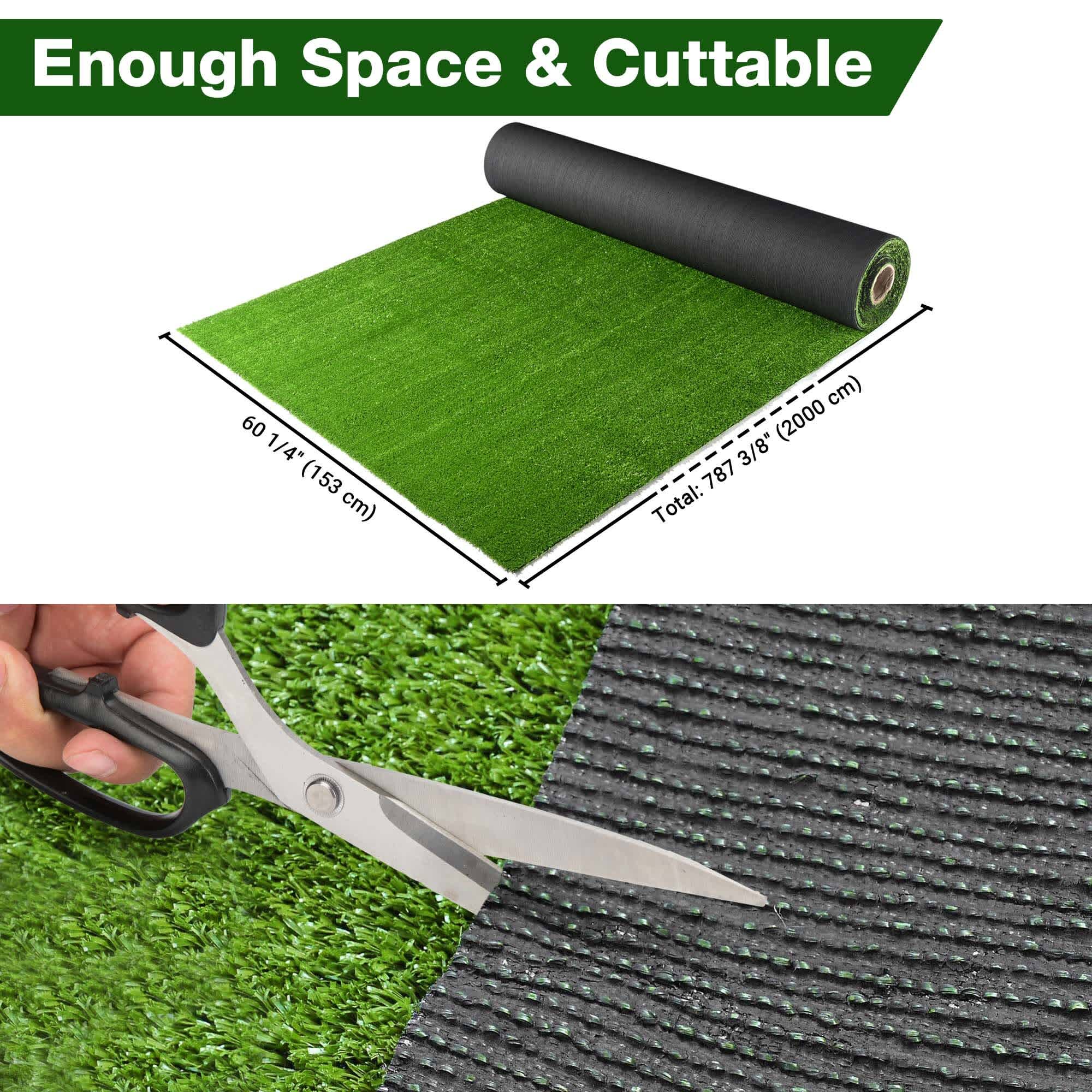 Yescom 06AGS011-65X5FTX2-LO Precut-Artificial-Grass - View #5
