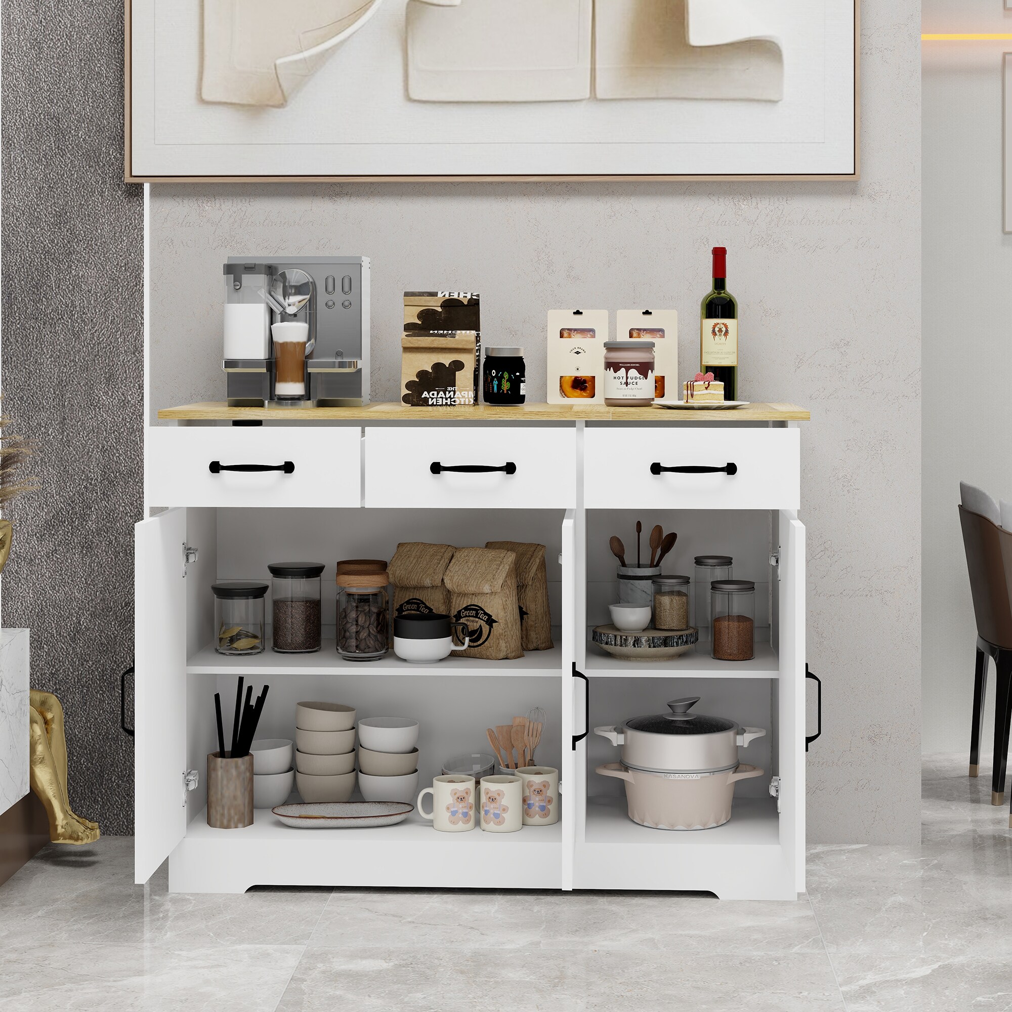 Bybafun YB9300060 Dining-Kitchen-Storarge - View #2