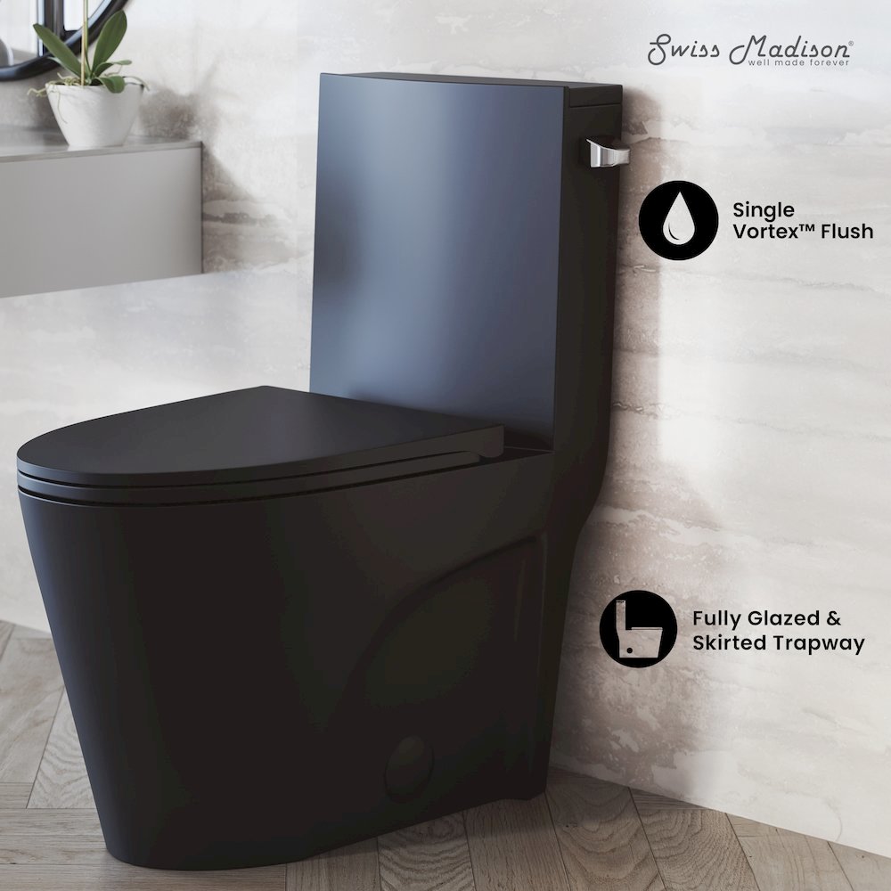 Swiss Madison SM-5-1T0808MB toilets - View #2