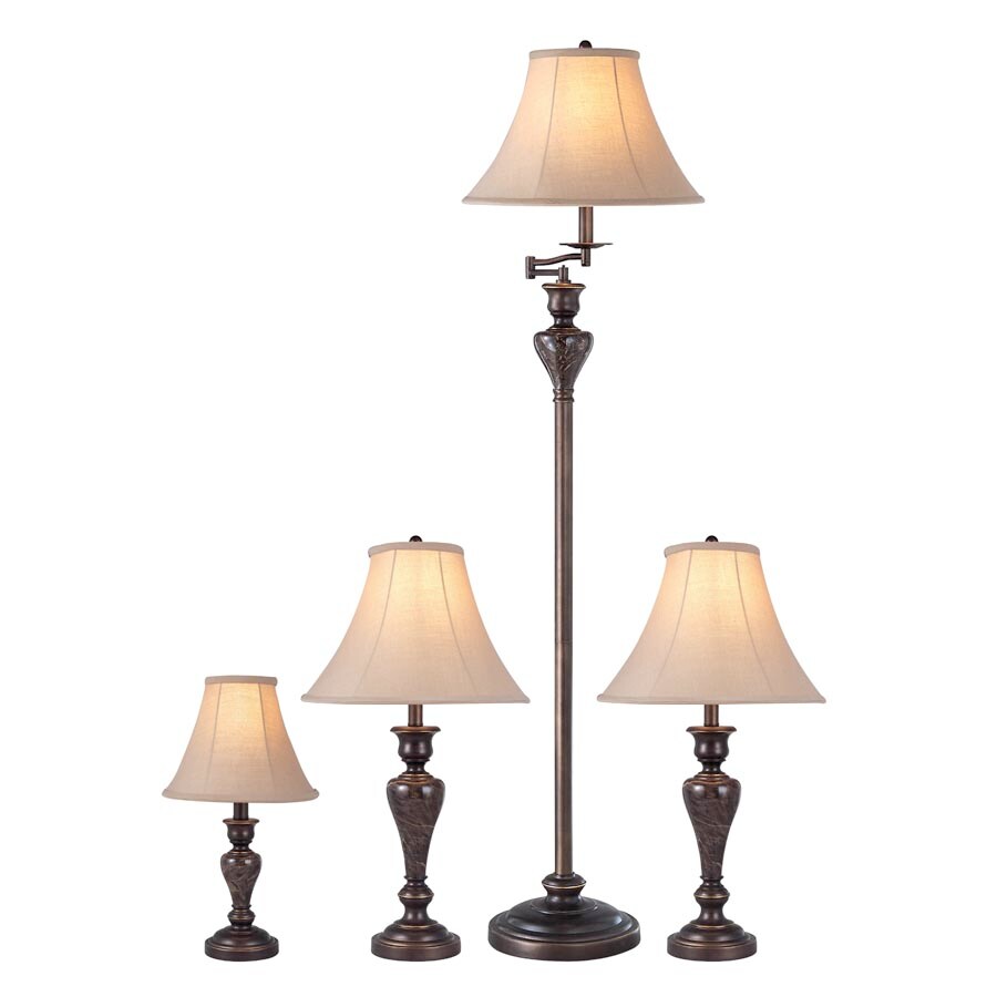 lowes 4 piece lamp set