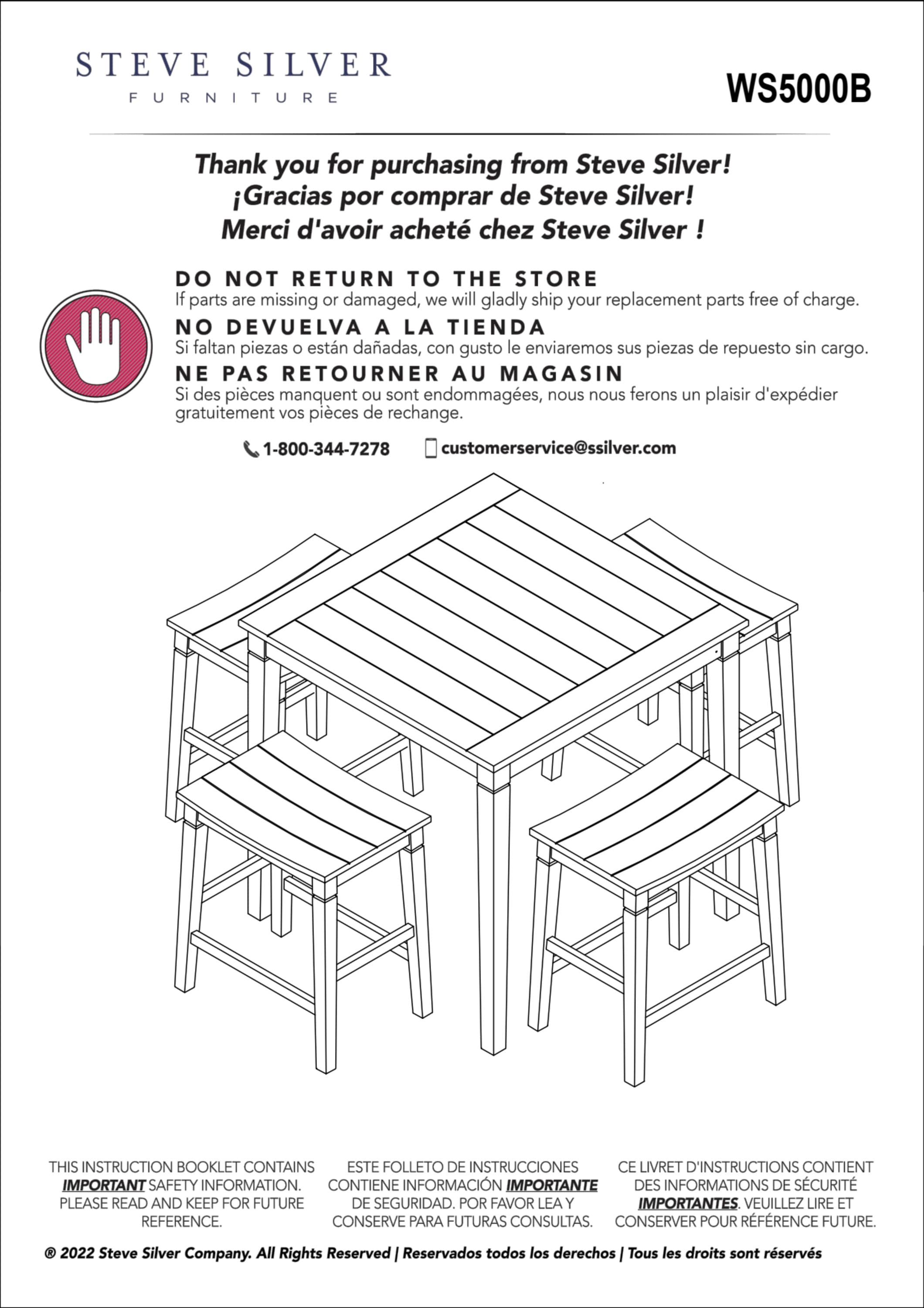 Steve Silver WS5000B Dining-Sets - View #9