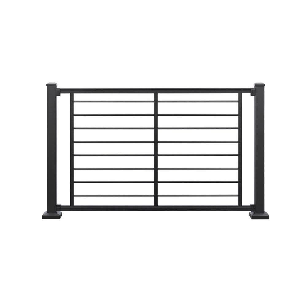 Trex BKBKROD0636HRK SignatureSignature Railing 6-ft x 36-in Charcoal Black Aluminum Deck Rail Kit
