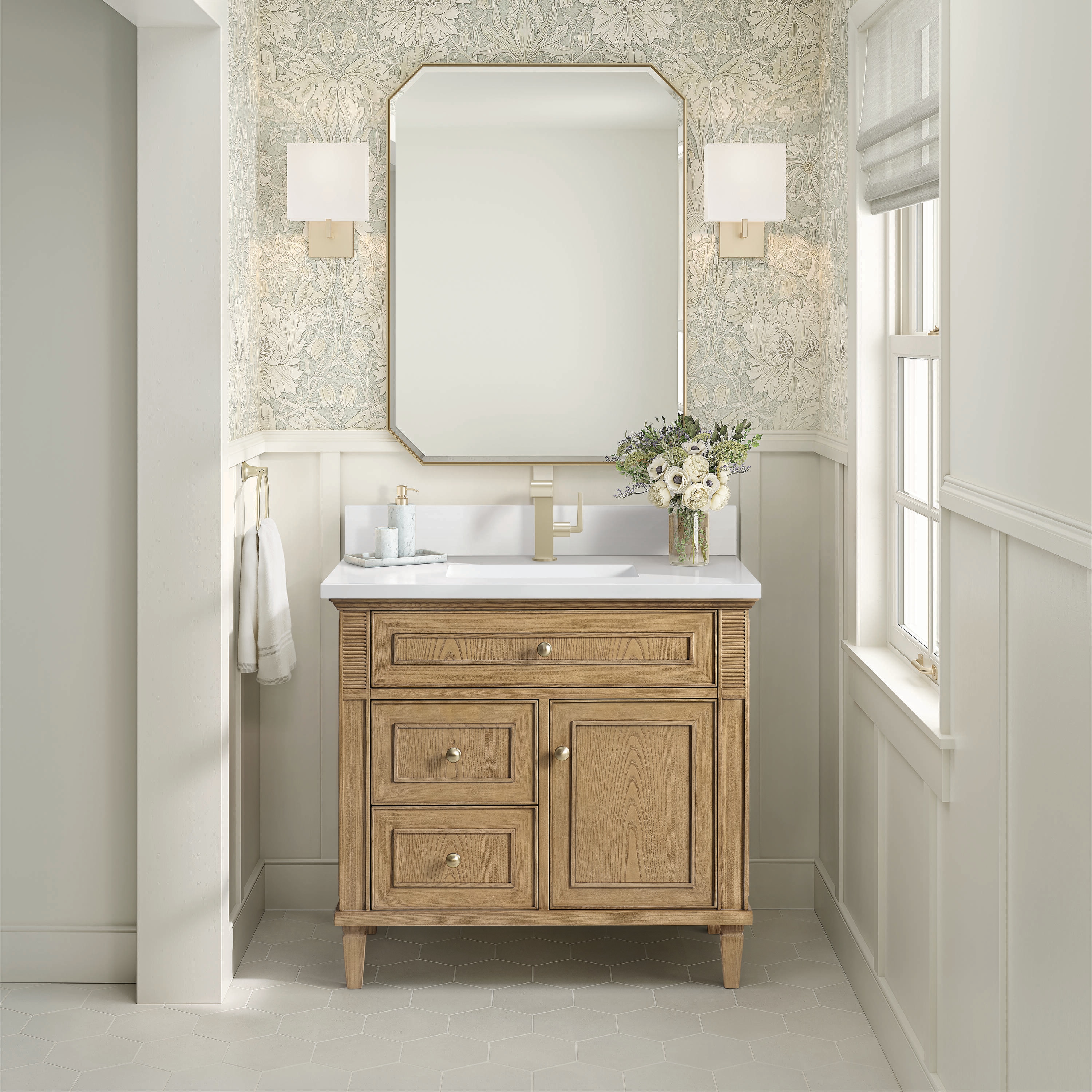 James Martin Vanities 424-V36-LNO-1WZ Bath-Vanity-Combo - View #2