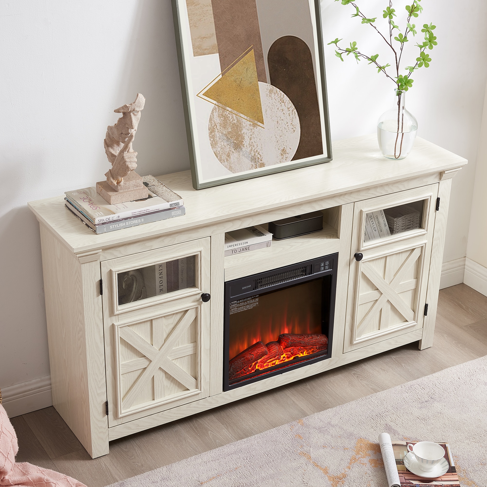 SINOFURN SYB660001WT Electric-Fireplaces - View #15