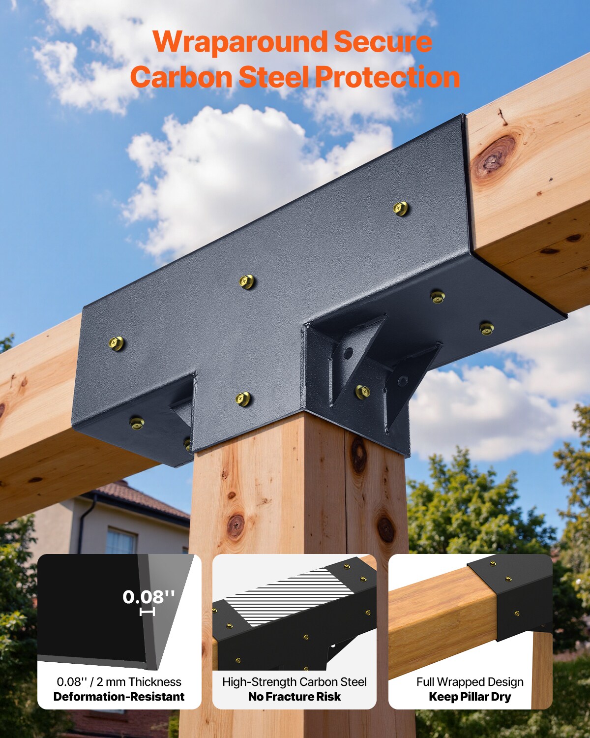 VEVOR LPJJ4PCS4X4IQ3OC8V0 Pergola-Parts-Accessories - View #5