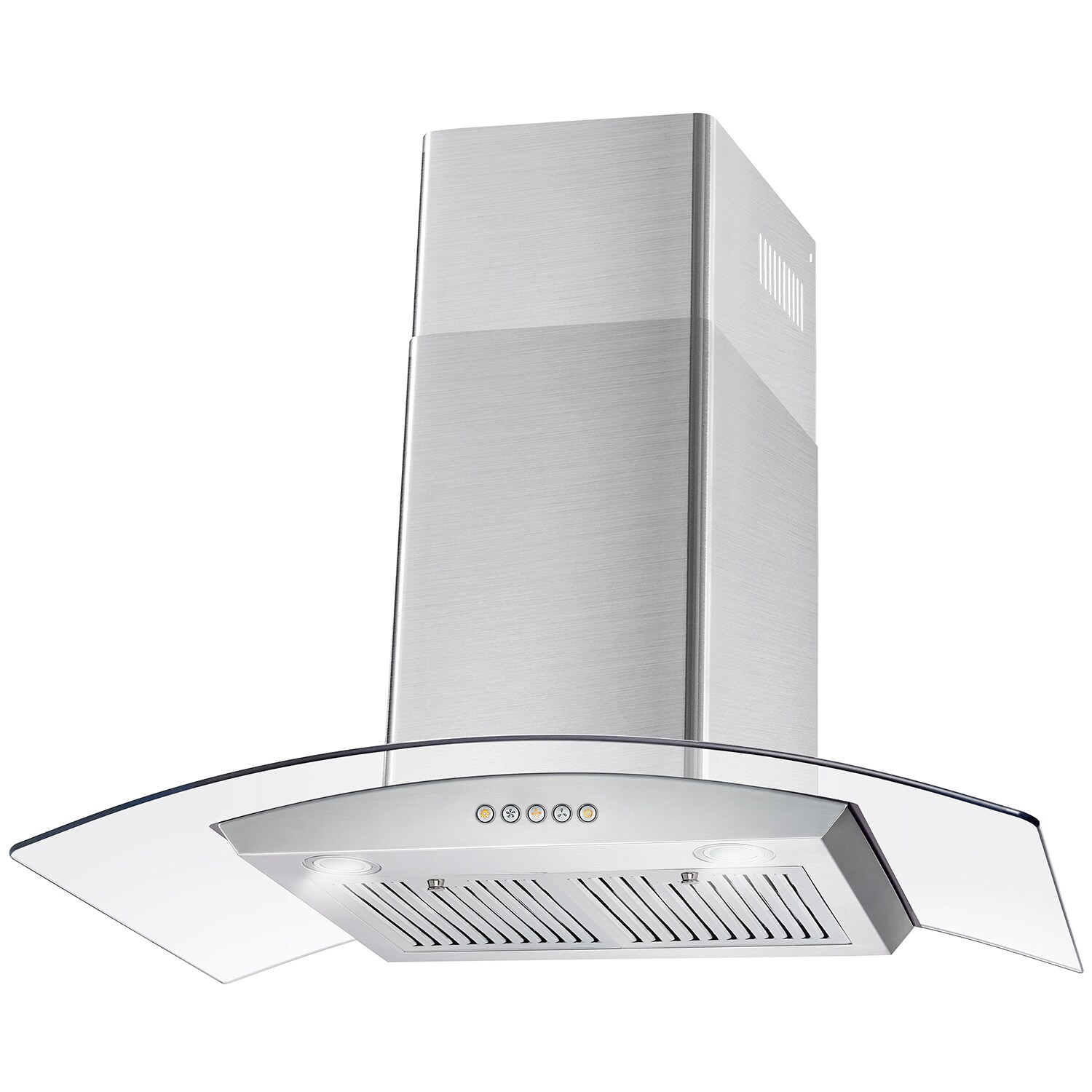 Cosmo 36" Stainless Steel Wall Mount Range Hood with Charcoal Filter