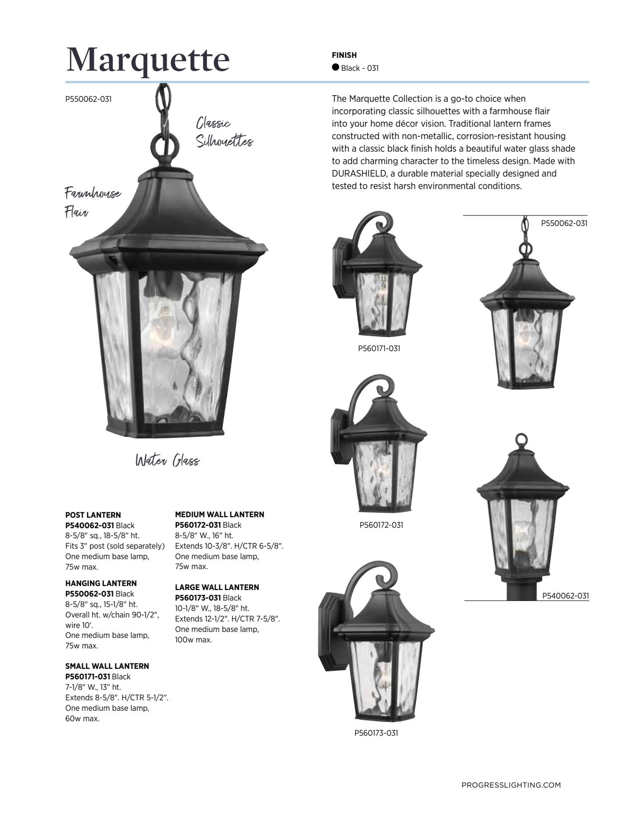 Progress Lighting P560173-031 Outdoor-Wall-Lighting - View #14