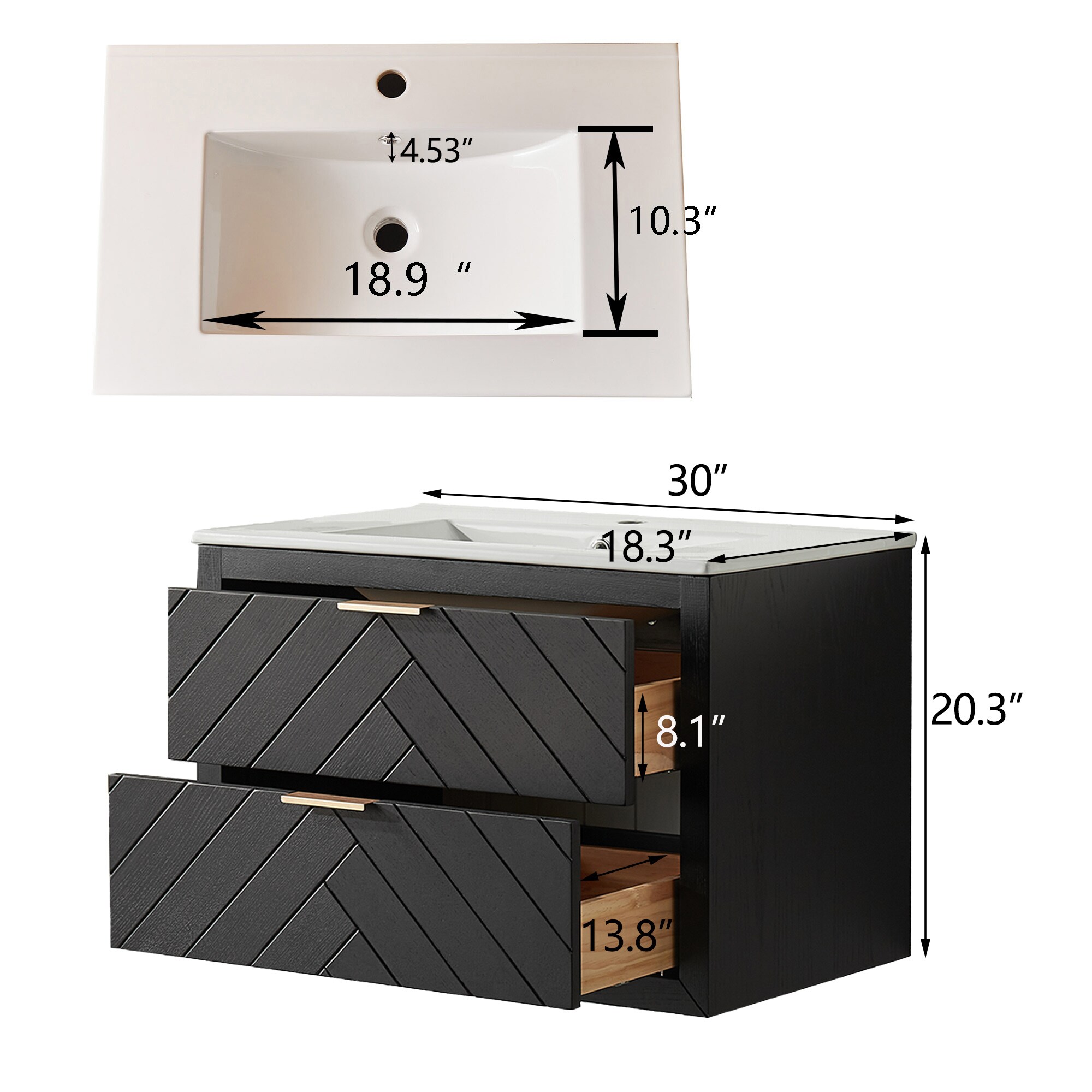 Vanityfus VF-VB-43434 Bath-Vanity-Combo - View #3