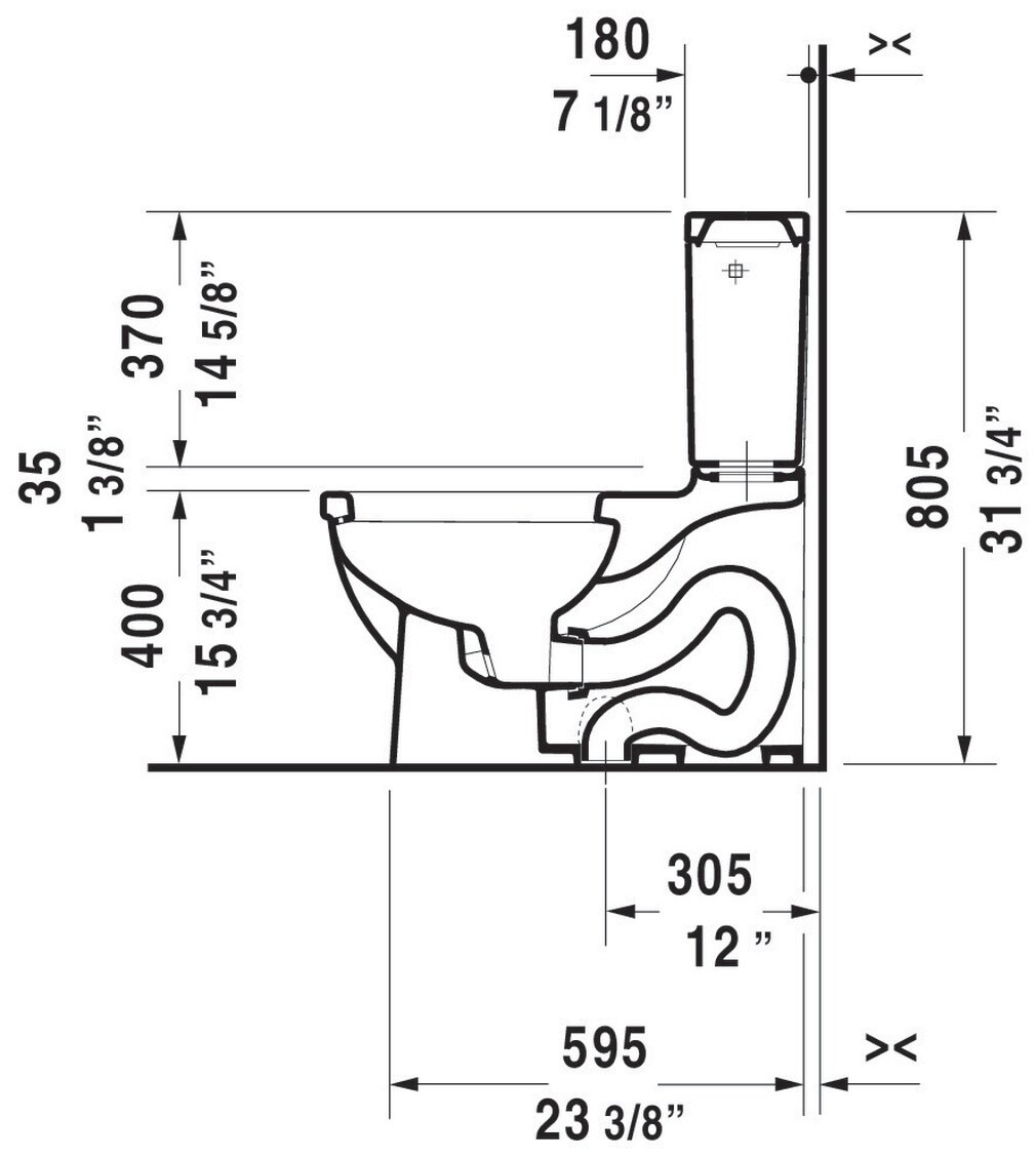 Duravit D1909700 toilets - View #5