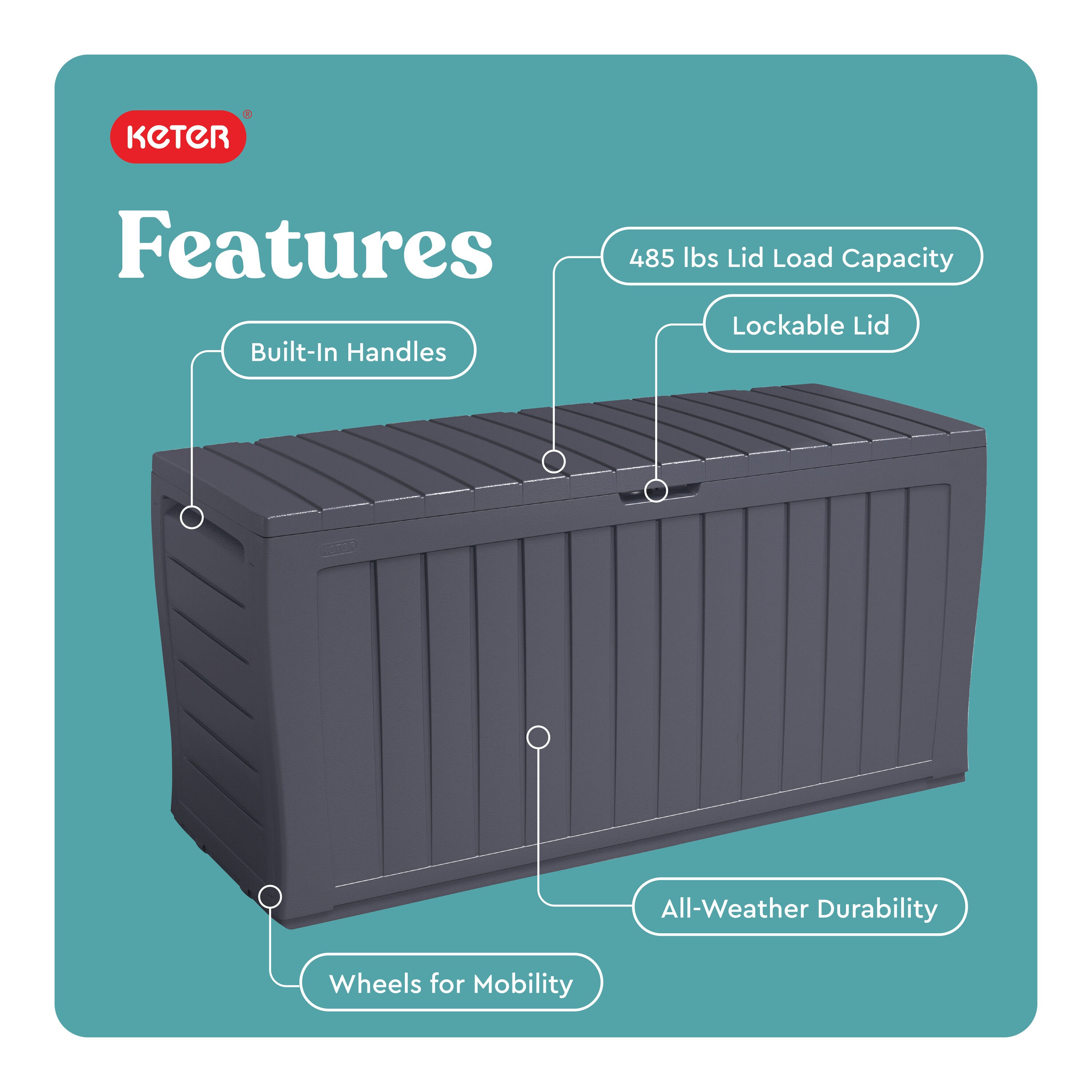 Keter 243531 Deck-Boxes - View #5