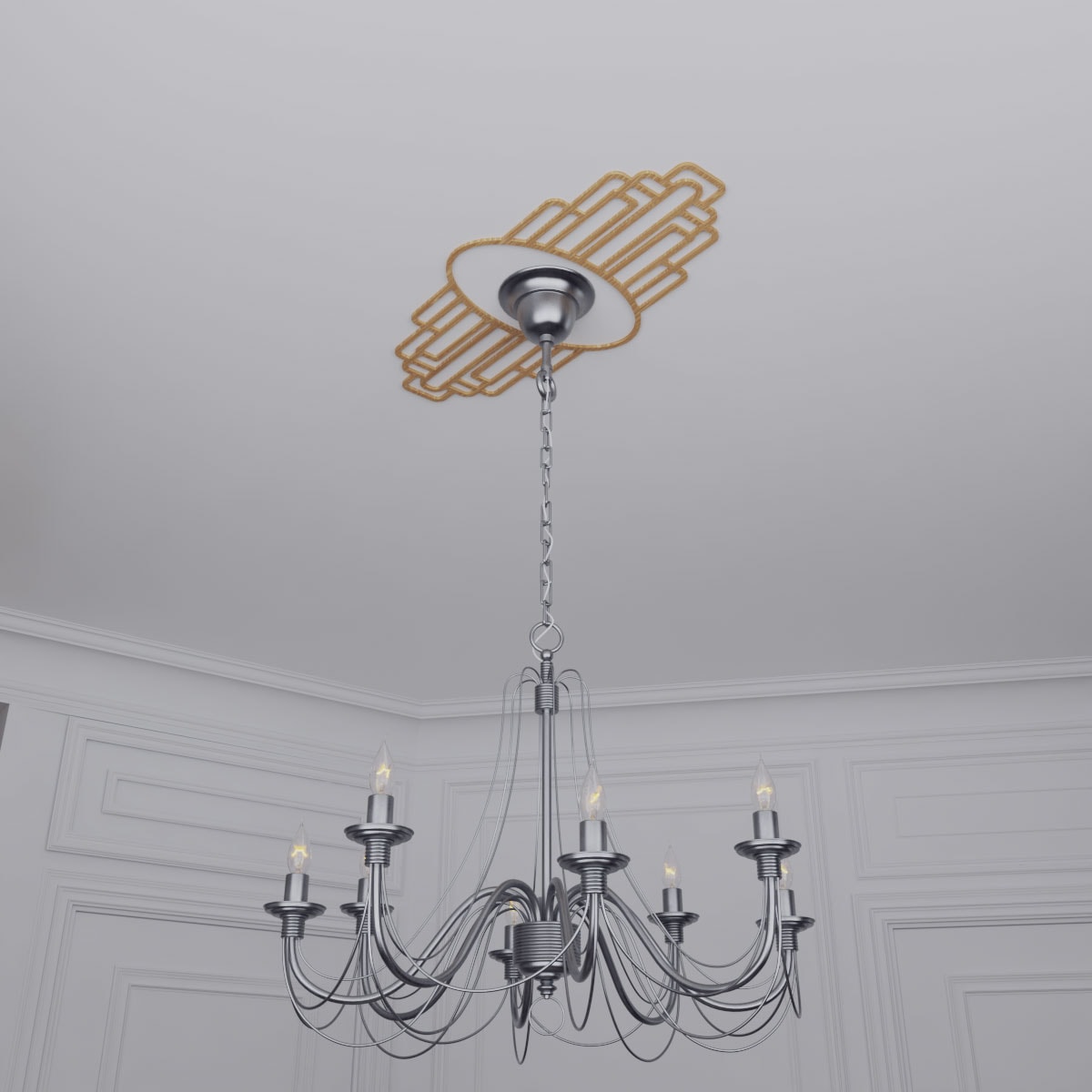 Ekena Millwork CMWP18X09X0250EBRO Ceiling-Medallions - View #11