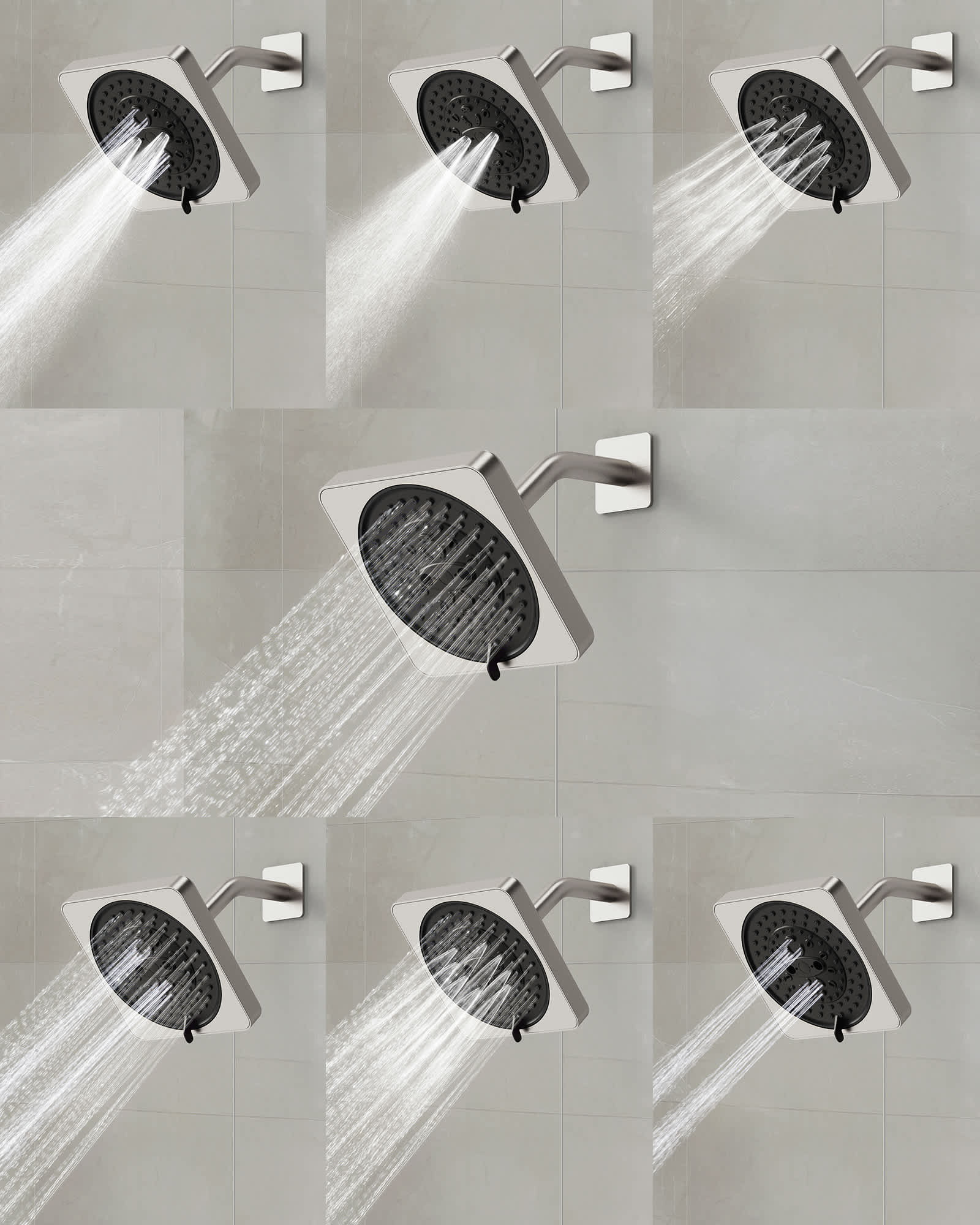 EVERSTEIN SFS-1130-NK Showerhead-Bar-Panels - View #4
