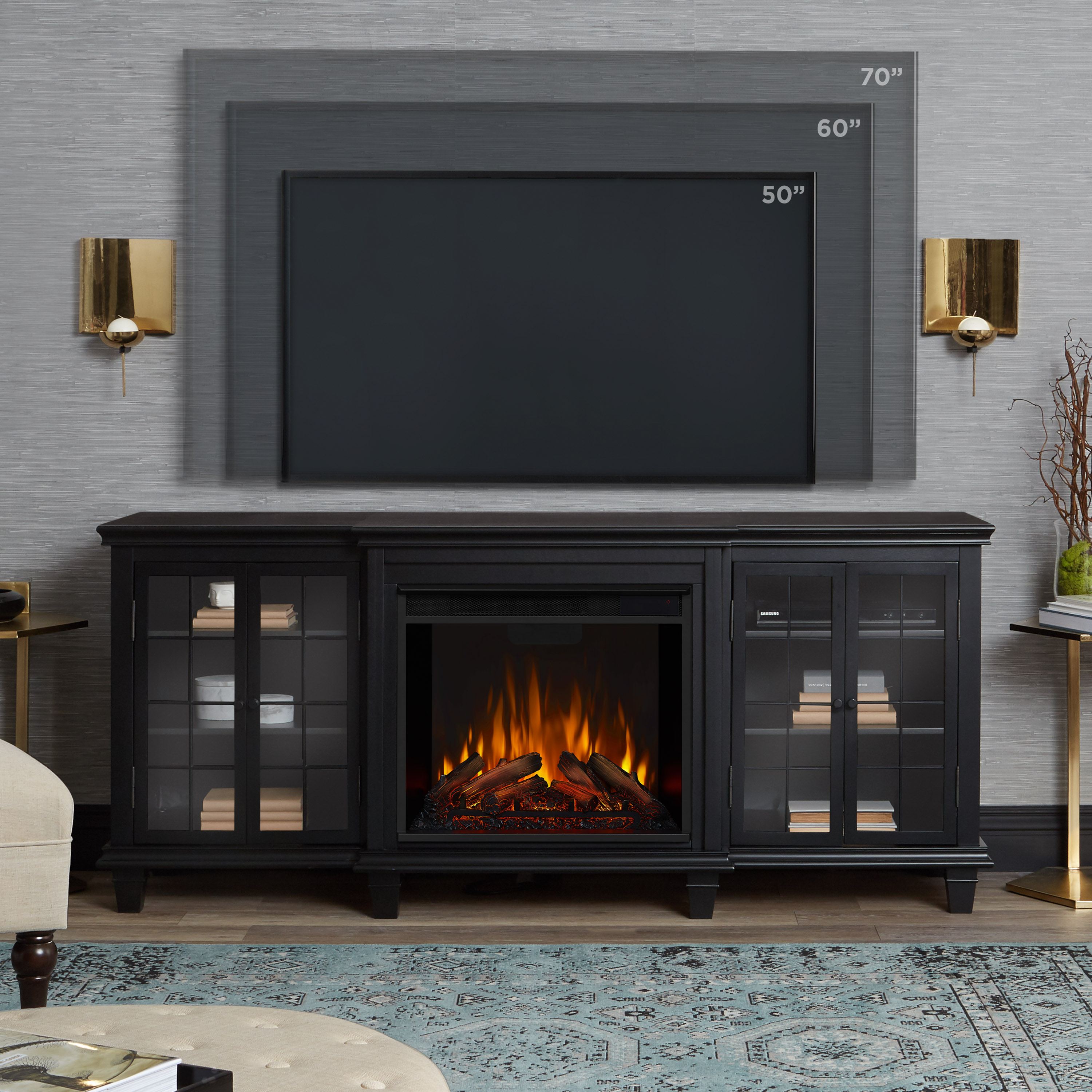 Real Flame 2770E-BK Electric-Fireplaces - View #7