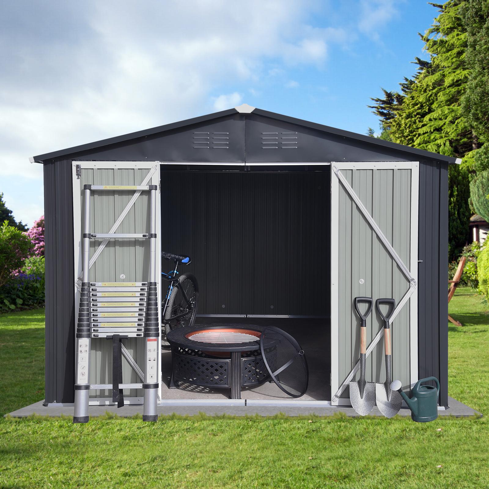 Bayfeve BF-135036-SD Metal-Storage-Buildings-Sheds - View #2