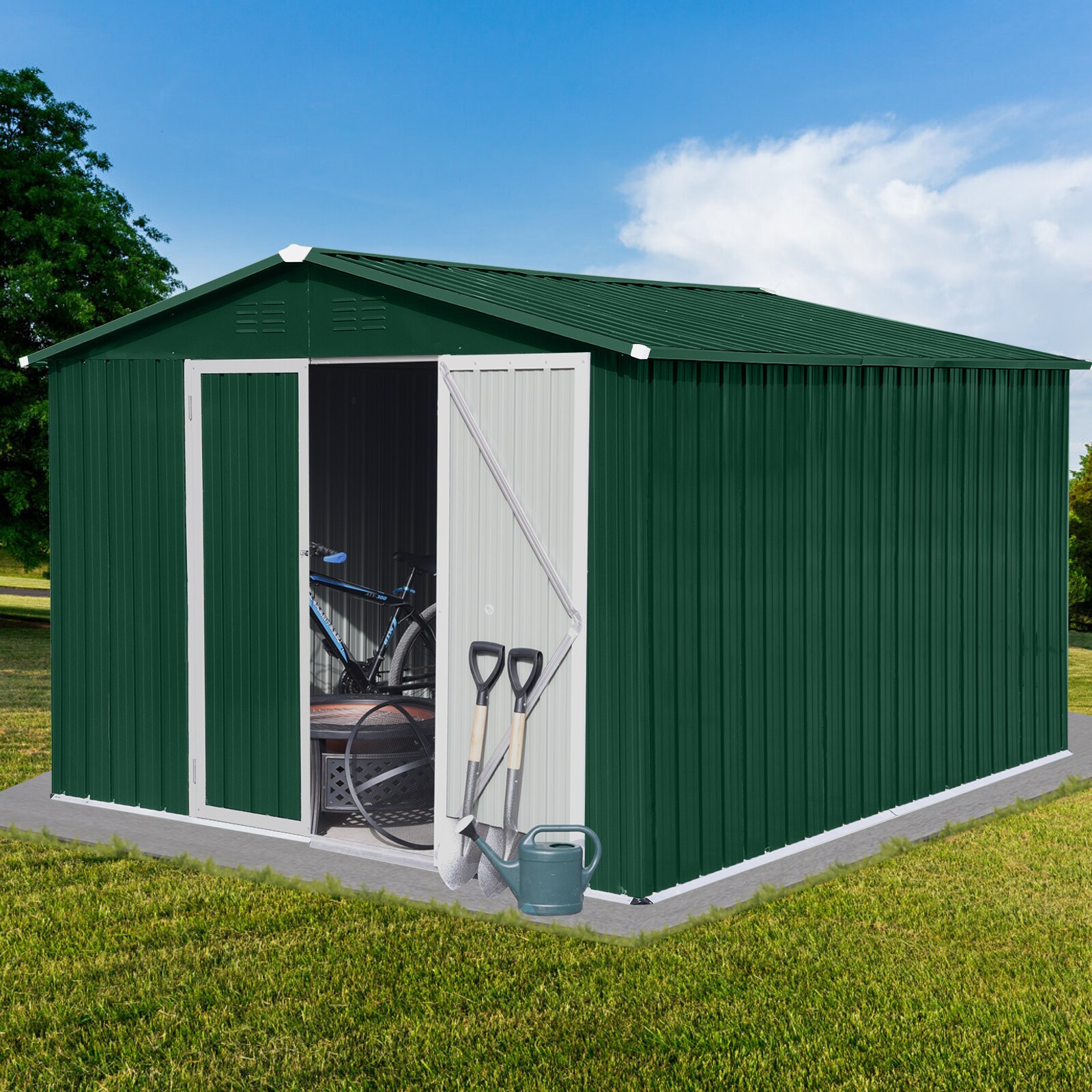 GDFStudio 336864 Metal-Storage-Buildings-Sheds - View #4