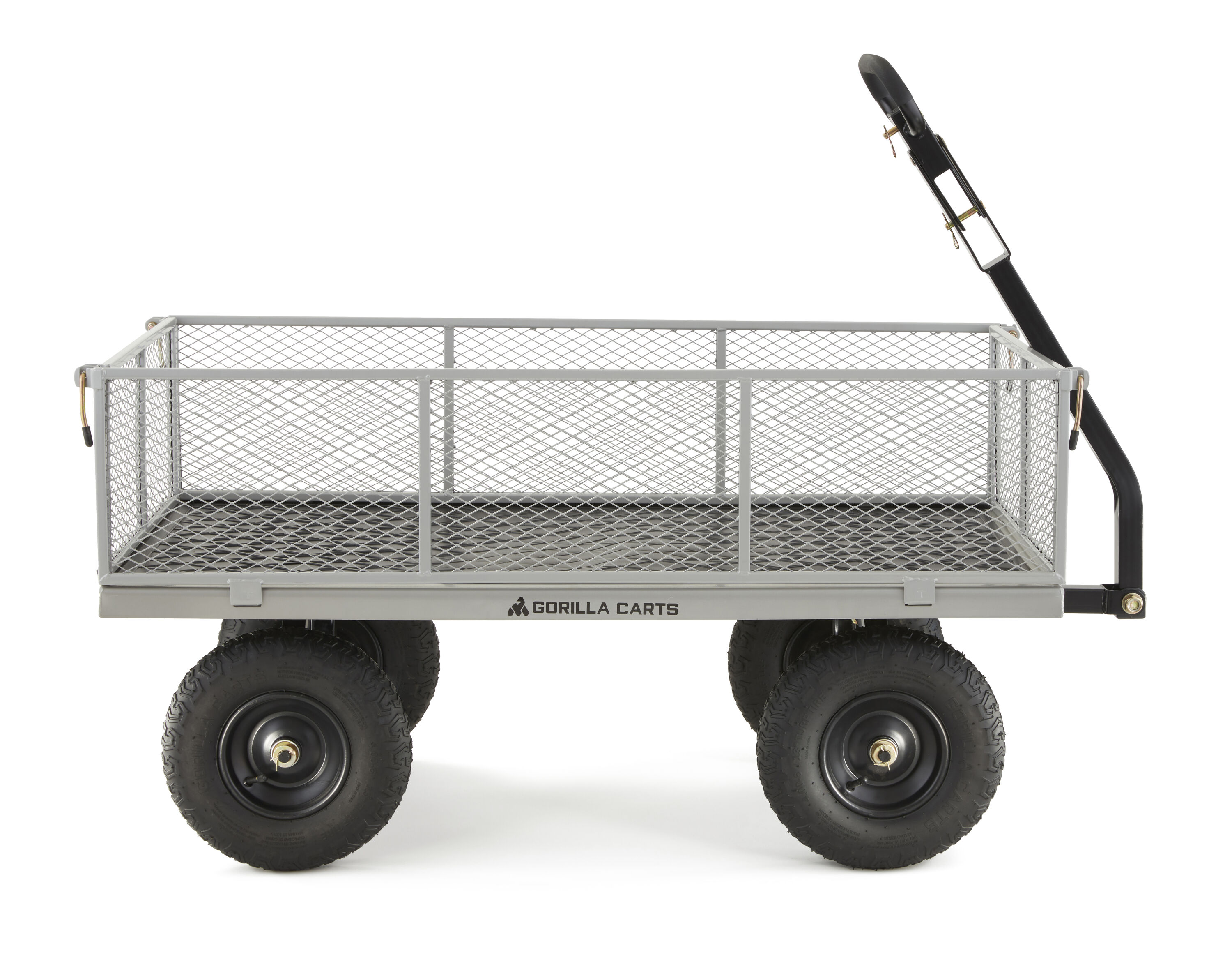 Gorilla Carts 7-cu ft Steel Yard Cart in the Yard Carts department at ...