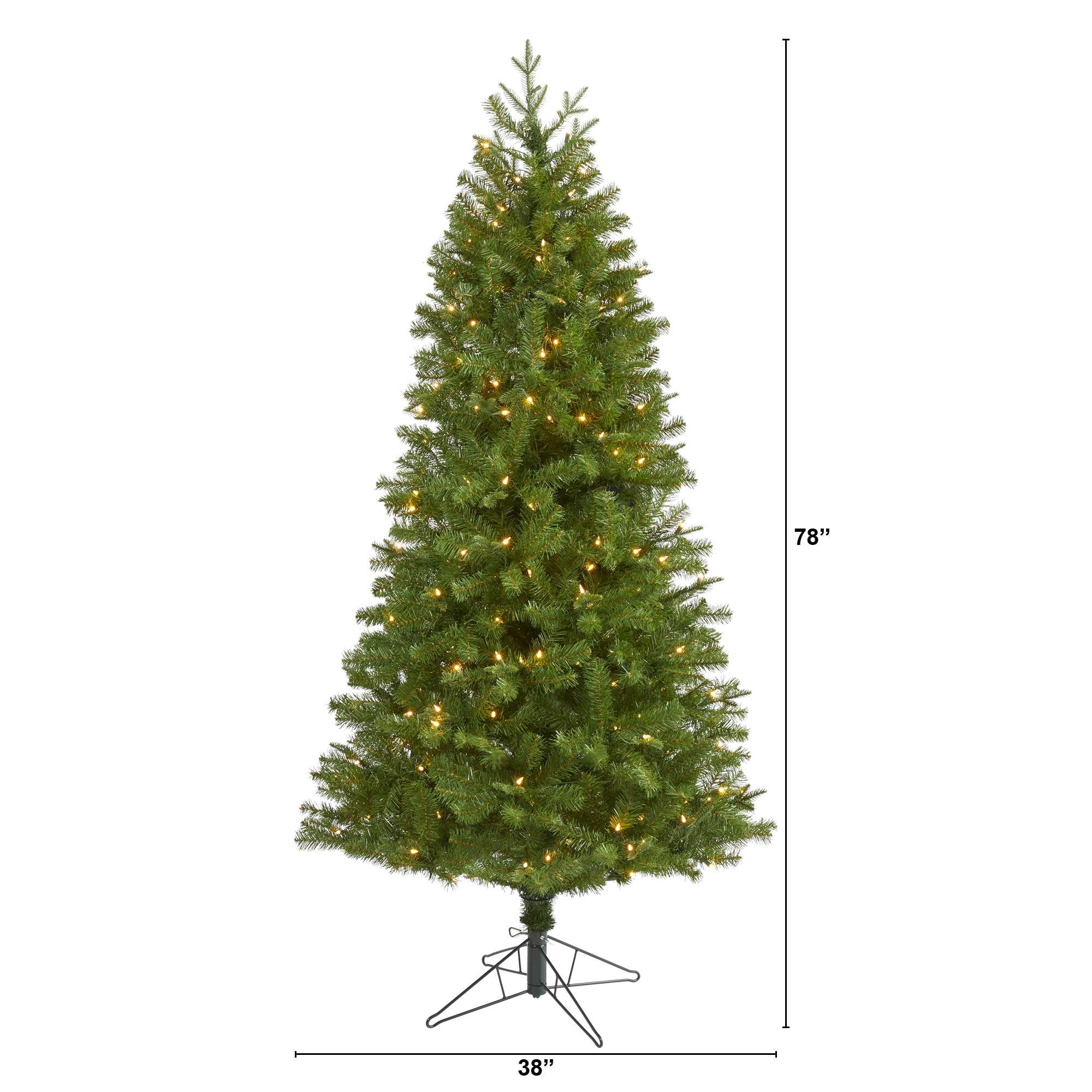 Nearly Natural T1488 Artificial-Christmas-Trees - View #3