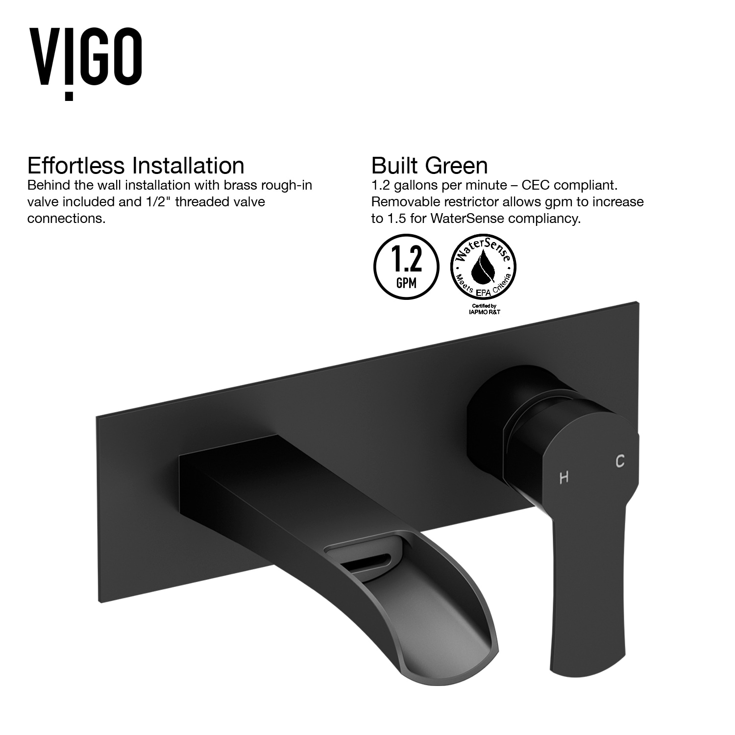 VIGO VG05004MB Lavatory-Faucets - View #6