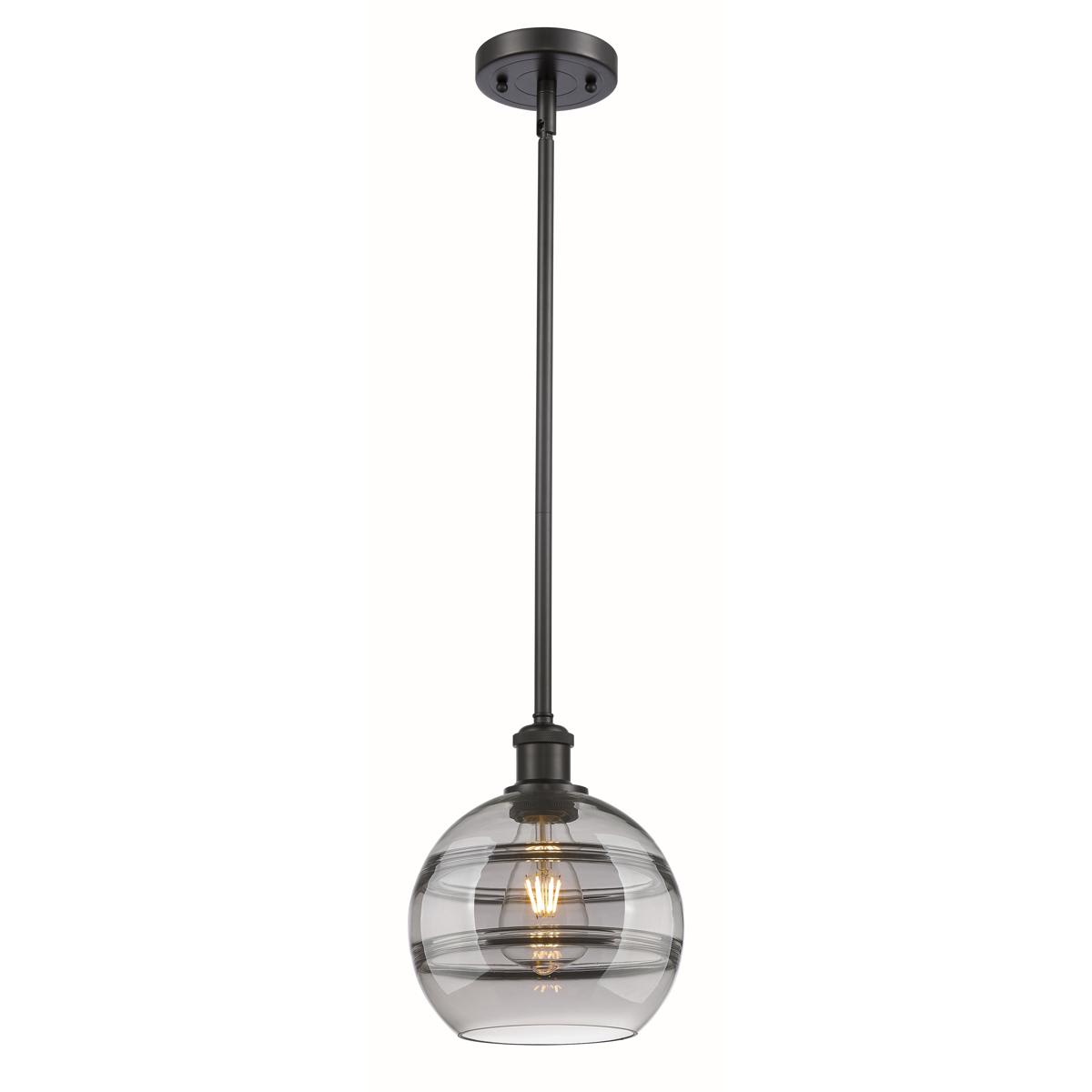 Innovations Lighting -  516-1S-OB-G556-8SM Ballston Rochester Mini Pendant Oil Rubbed Bronze