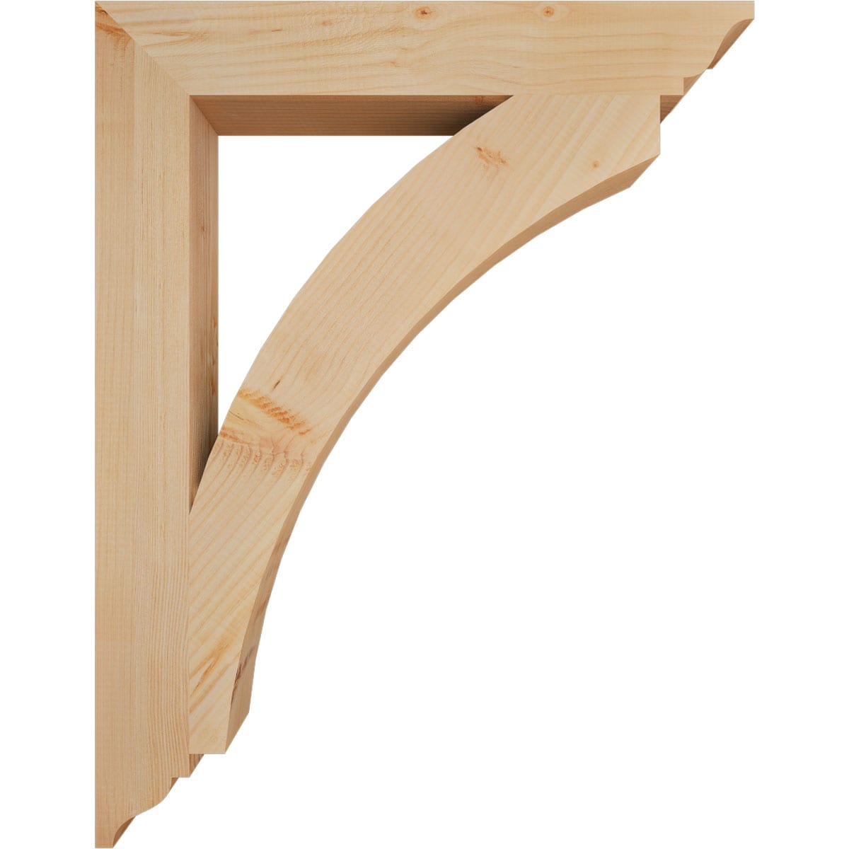 Ekena Millwork BKT04X28X36THR01SDF Exterior-Brackets-Braces - View #3