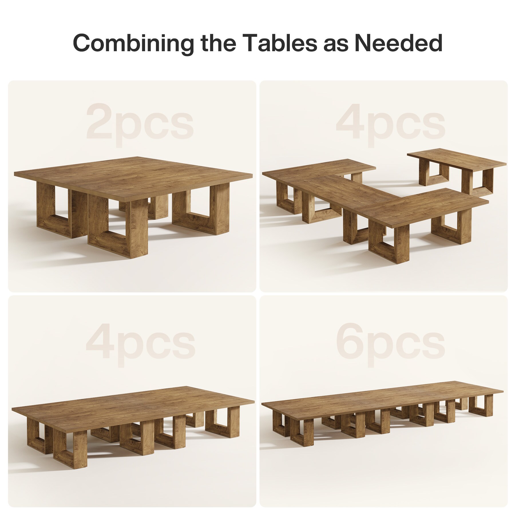 Tribesigns LWOYJL-1146YY Office-Tables - View #5