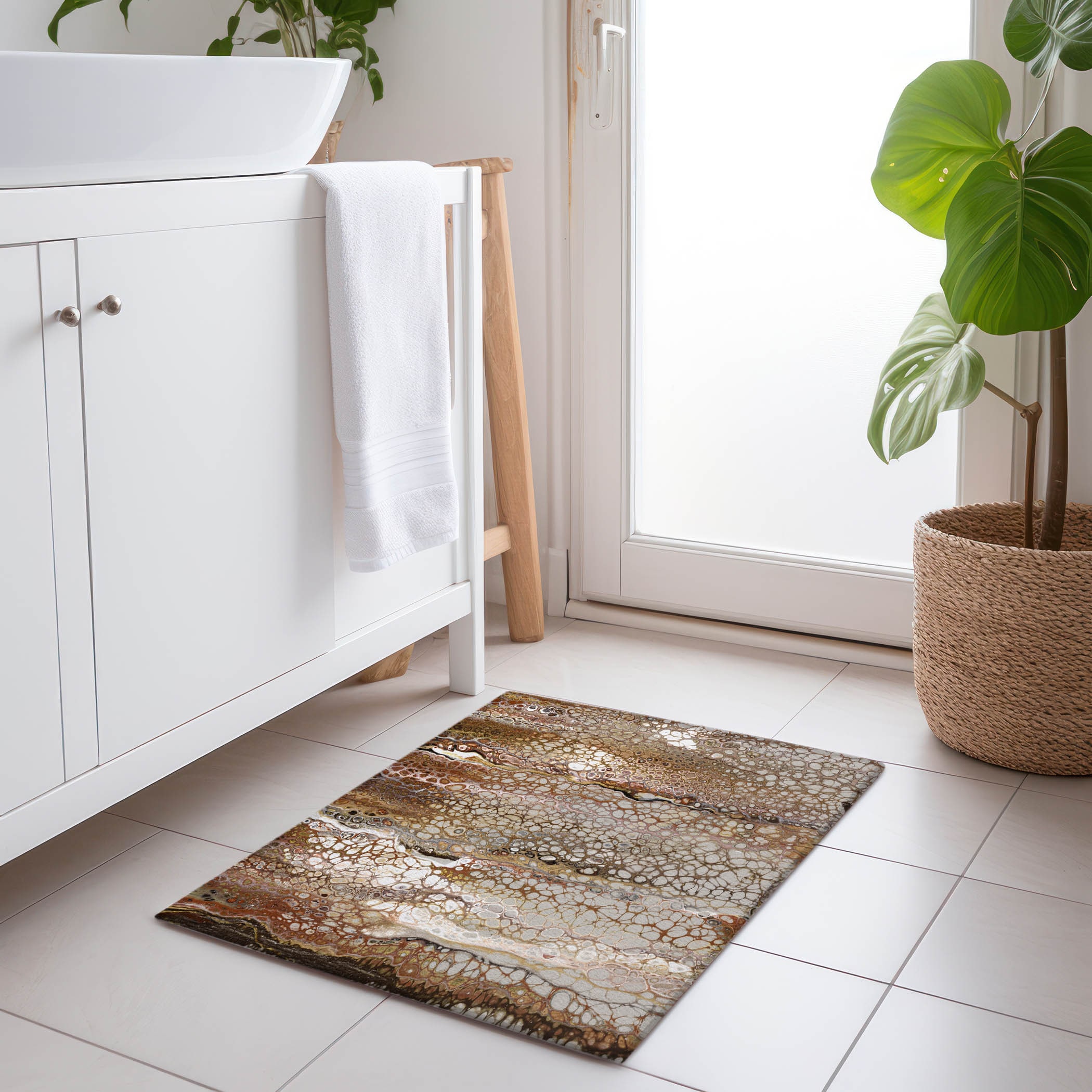 Addison Rugs AMF60RI20X30 Mayfield AMF60RI 2 x 3 (ft) Loomed Polyester Riverbed Rectangular Indoor Abstract Machine washable Area rug