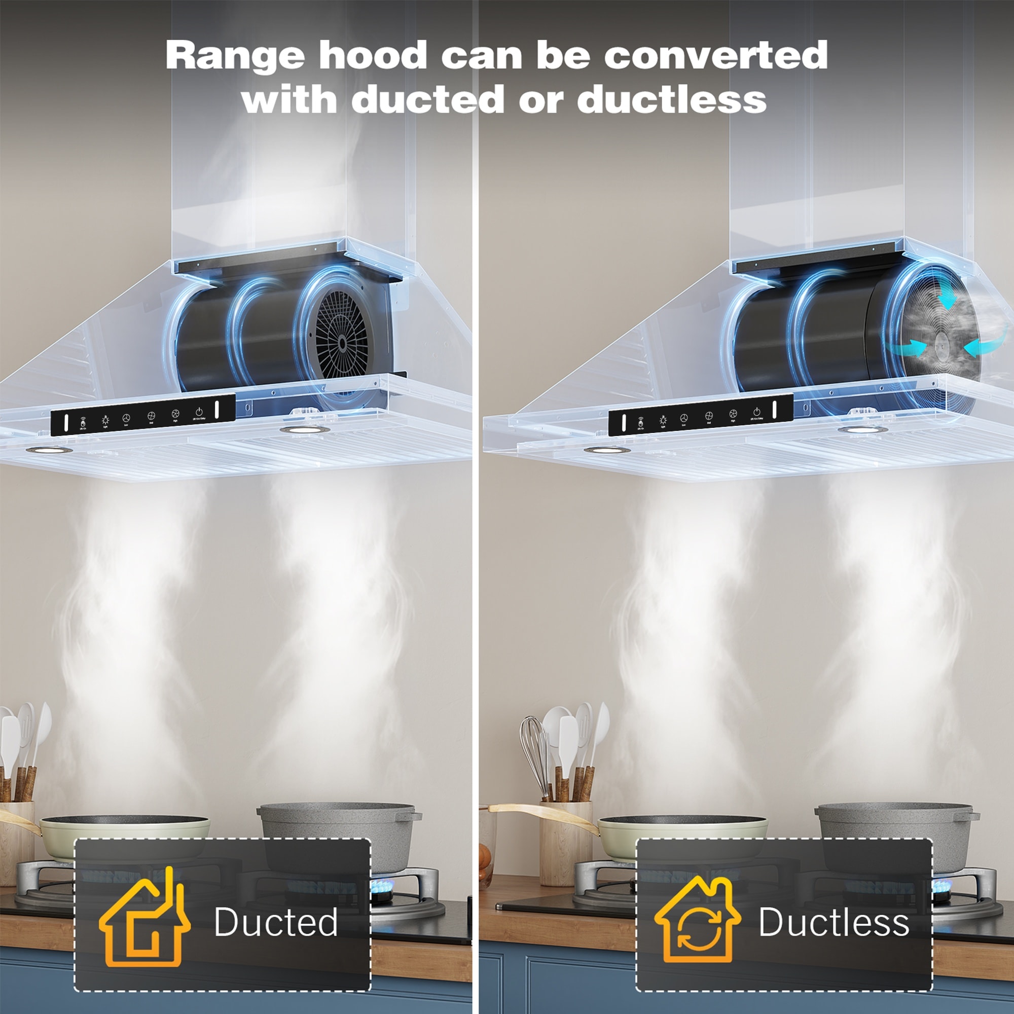 VIKIO VIKP0230S Wall-Mounted-Range-Hoods - View #8