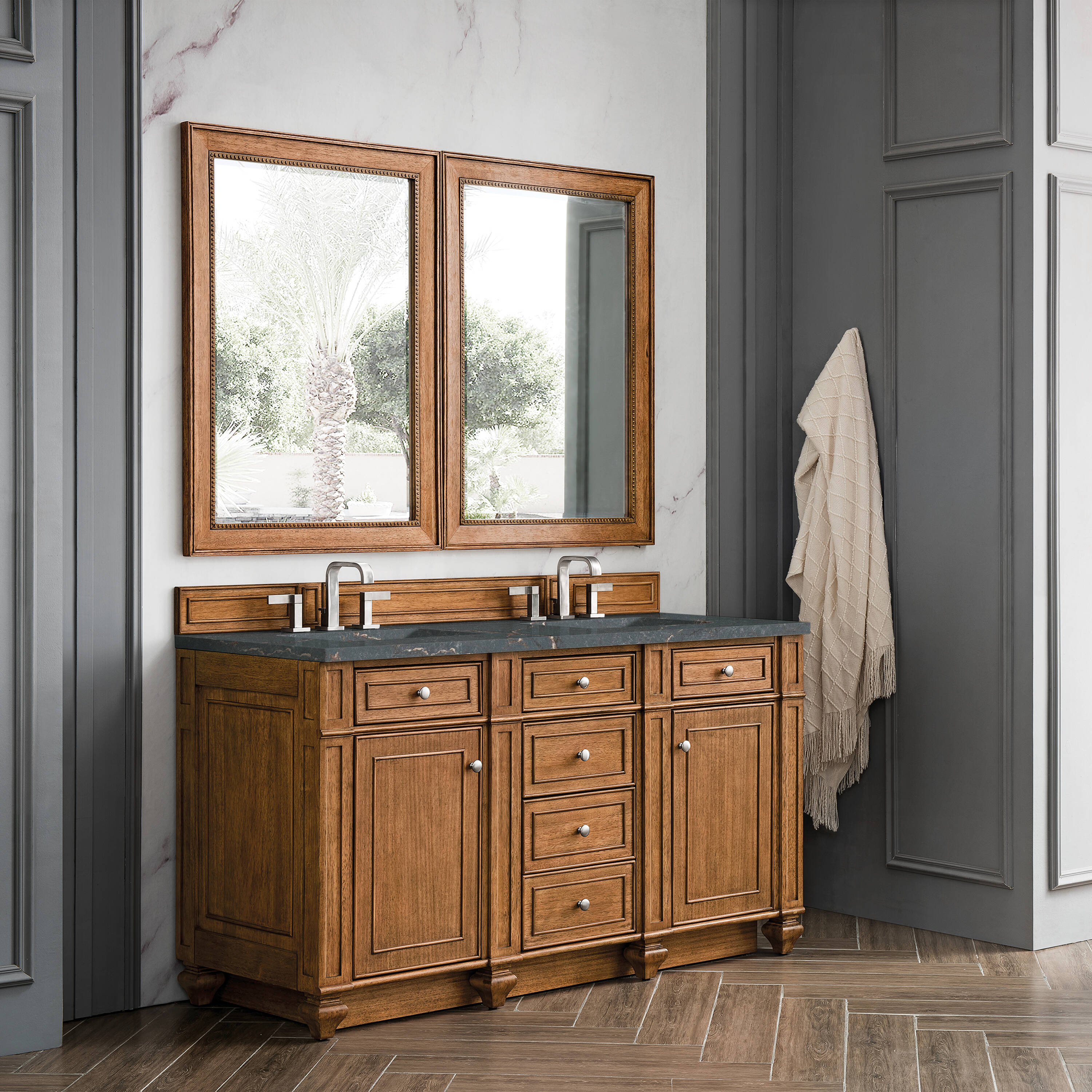 James Martin Vanities 157-V60D-SBR-FPBL Bath-Vanity-Combo - View #6