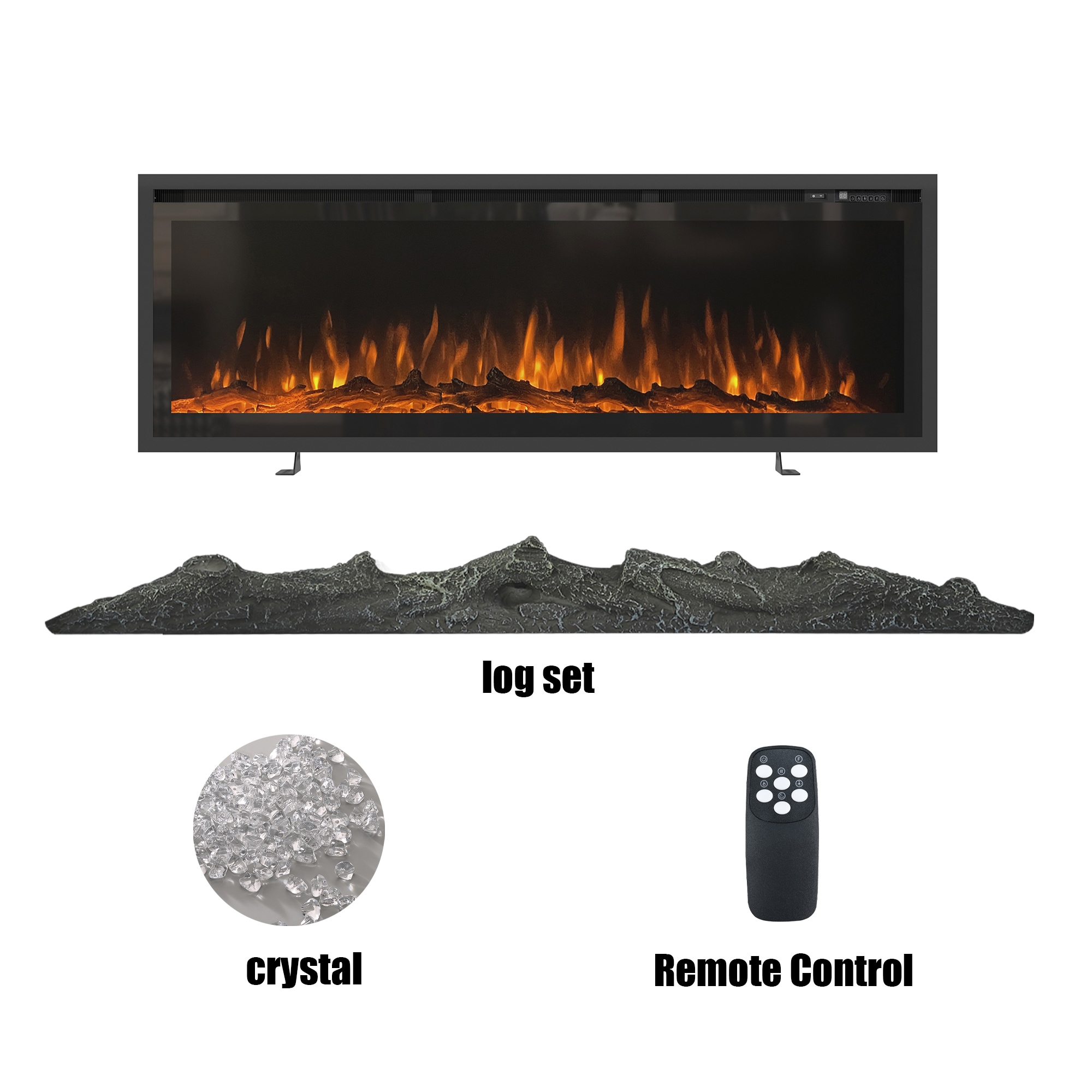 Mondawe OR-M6850B-TR Electric-Fireplaces - View #5