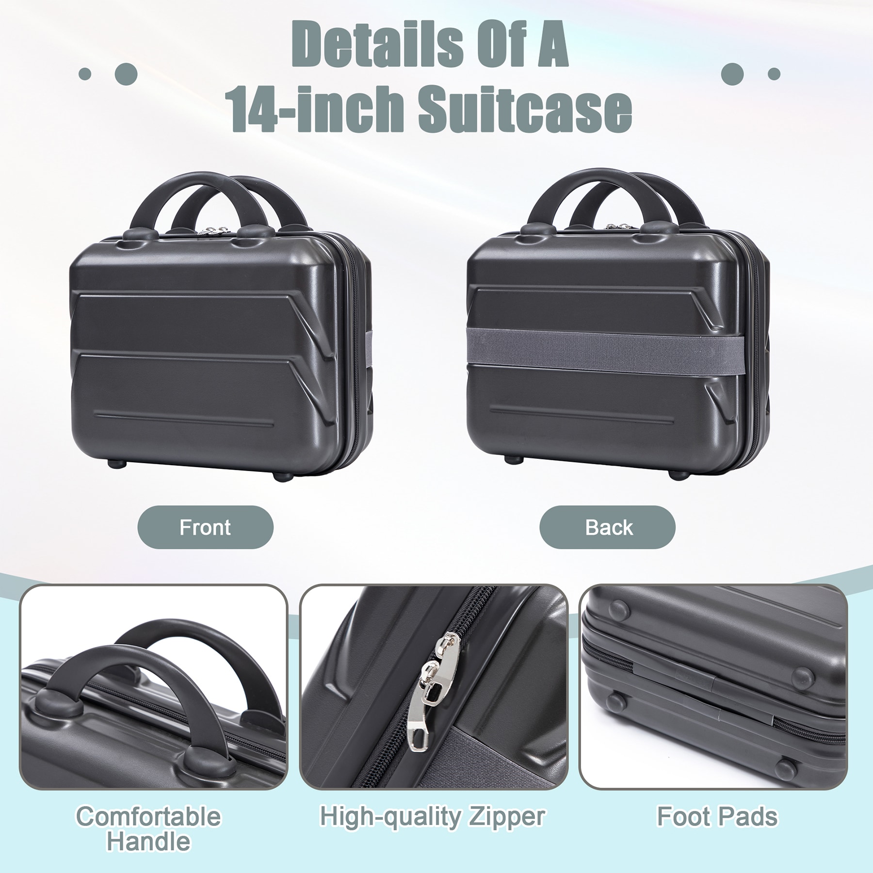 SINOFURN SYD9400017BK Luggage-And-Luggage-Sets - View #4