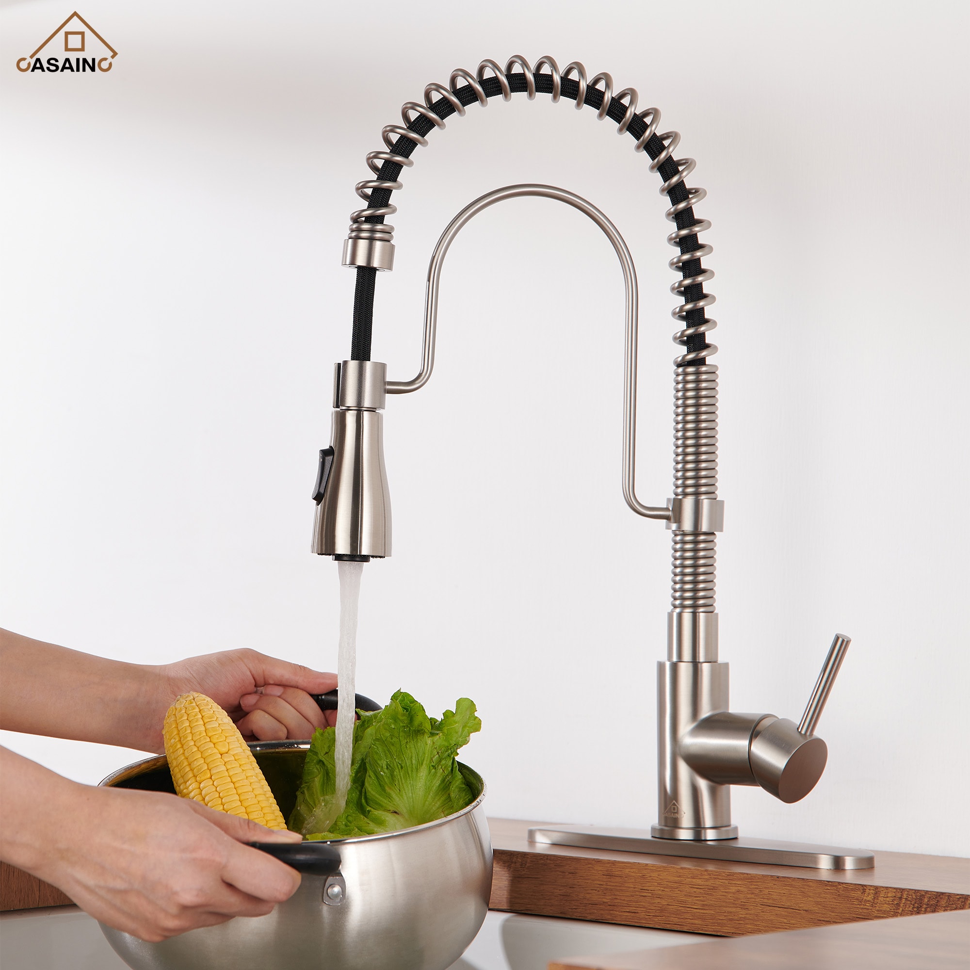 CASAINC KCLT0022-BN Kitchen-Faucets - View #4