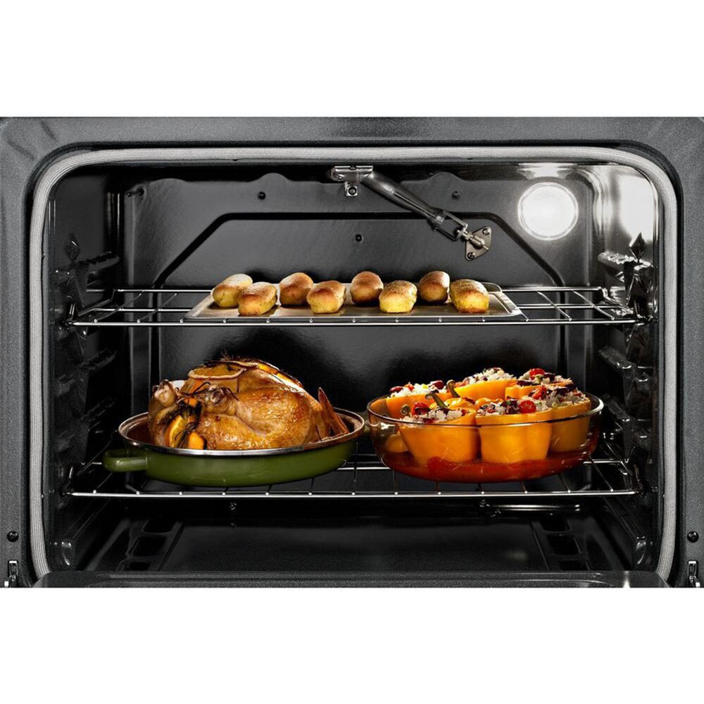 Whirlpool 30-in 5-cu ft Self-cleaning Freestanding Gas Range (Biscuit ...