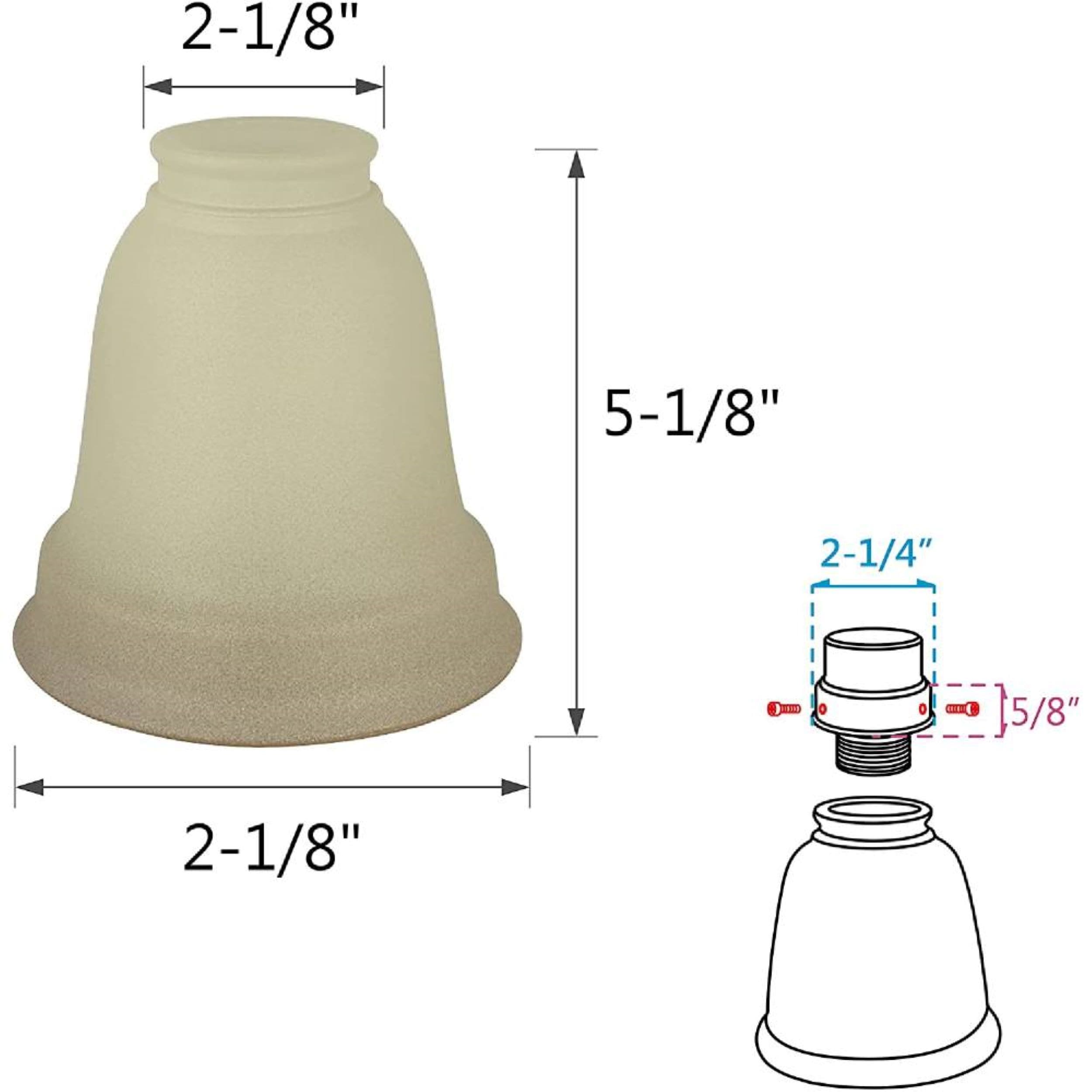 Aspen Creative Corporation 23103-4 Light-Shades - View #3