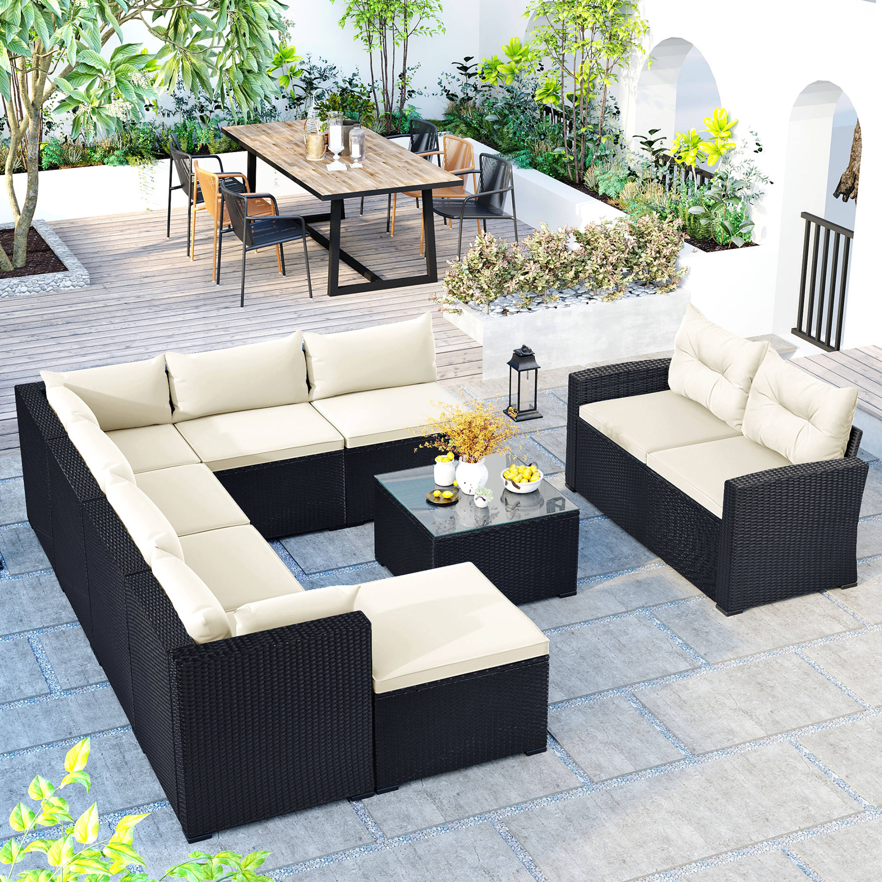 Afoxsos LSSA11OT028 Patio-Conversation-Sets - View #8