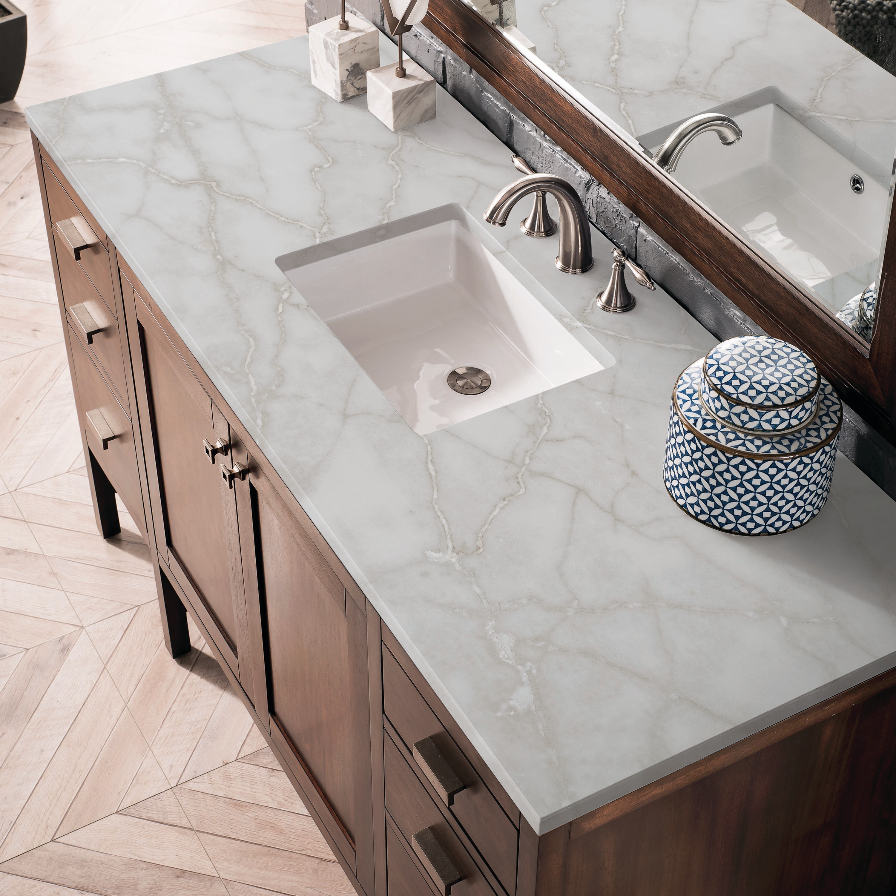 James Martin Vanities E444-V60S-MCA-3VSL Bath-Vanity-Combo - View #5