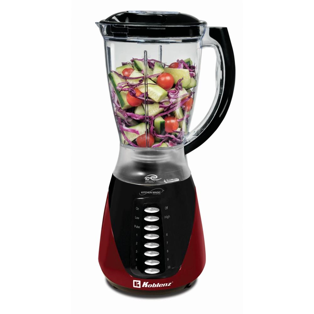 Koblenz Kitchen Magic 50.72-oz Red 400-Watt Pulse Control Blender