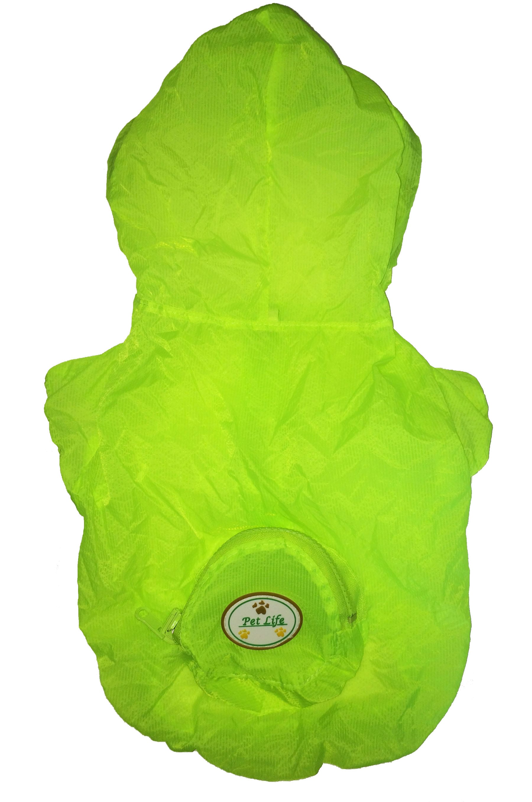 Pet Life R7YLXL Yellow Dog/Cat Pet Raincoat Extra large