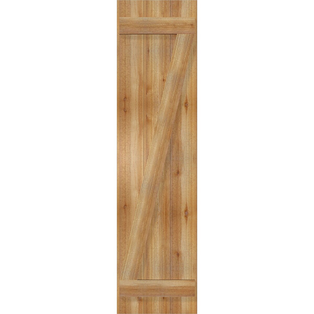 Ekena Millwork RBJ06Z16X063RWR Exterior-Shutters - View #5