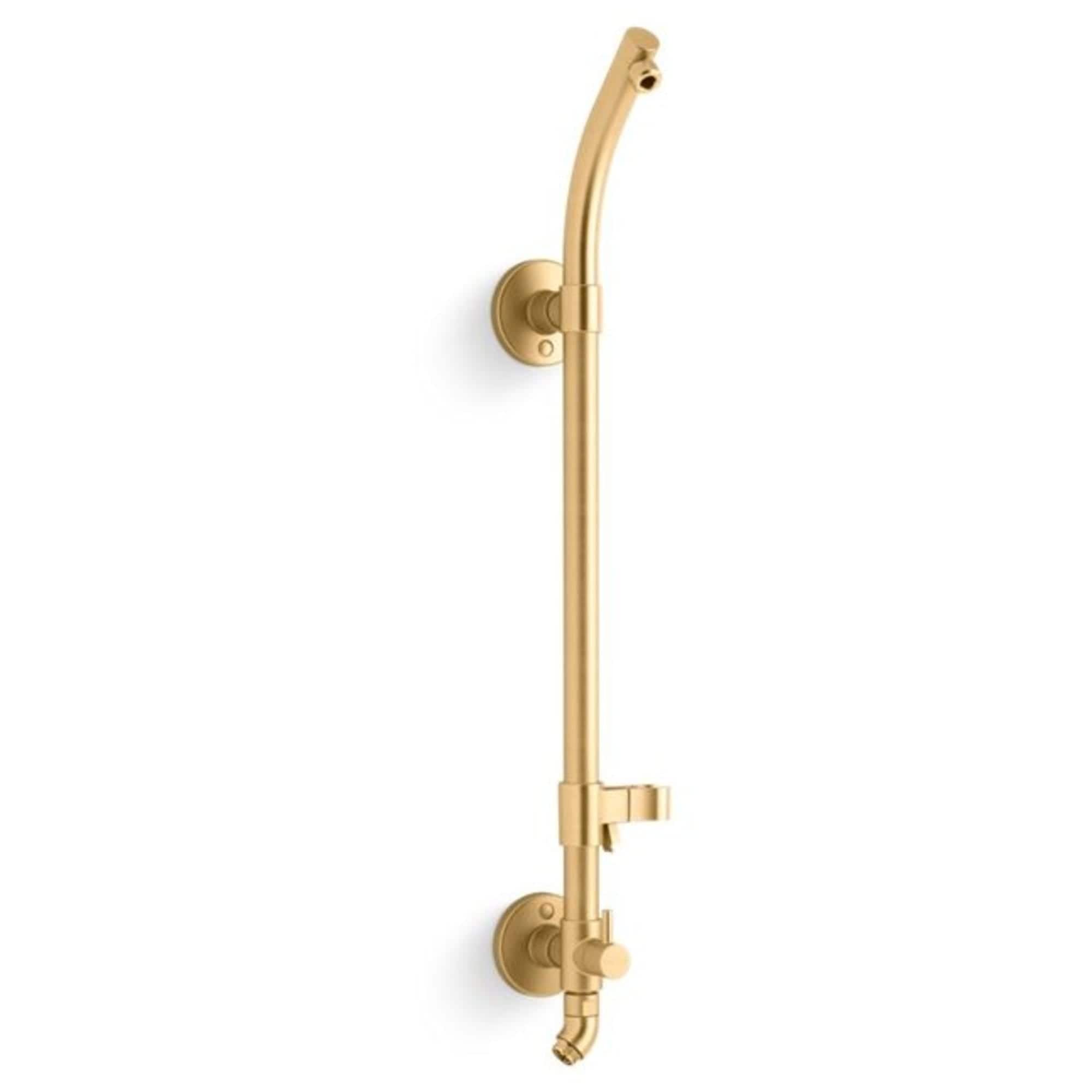 KOHLER K-45906-2MB Vibrant Brushed Moderne Brass 18-in Universal Shower Slide bar 0.5-in -ID