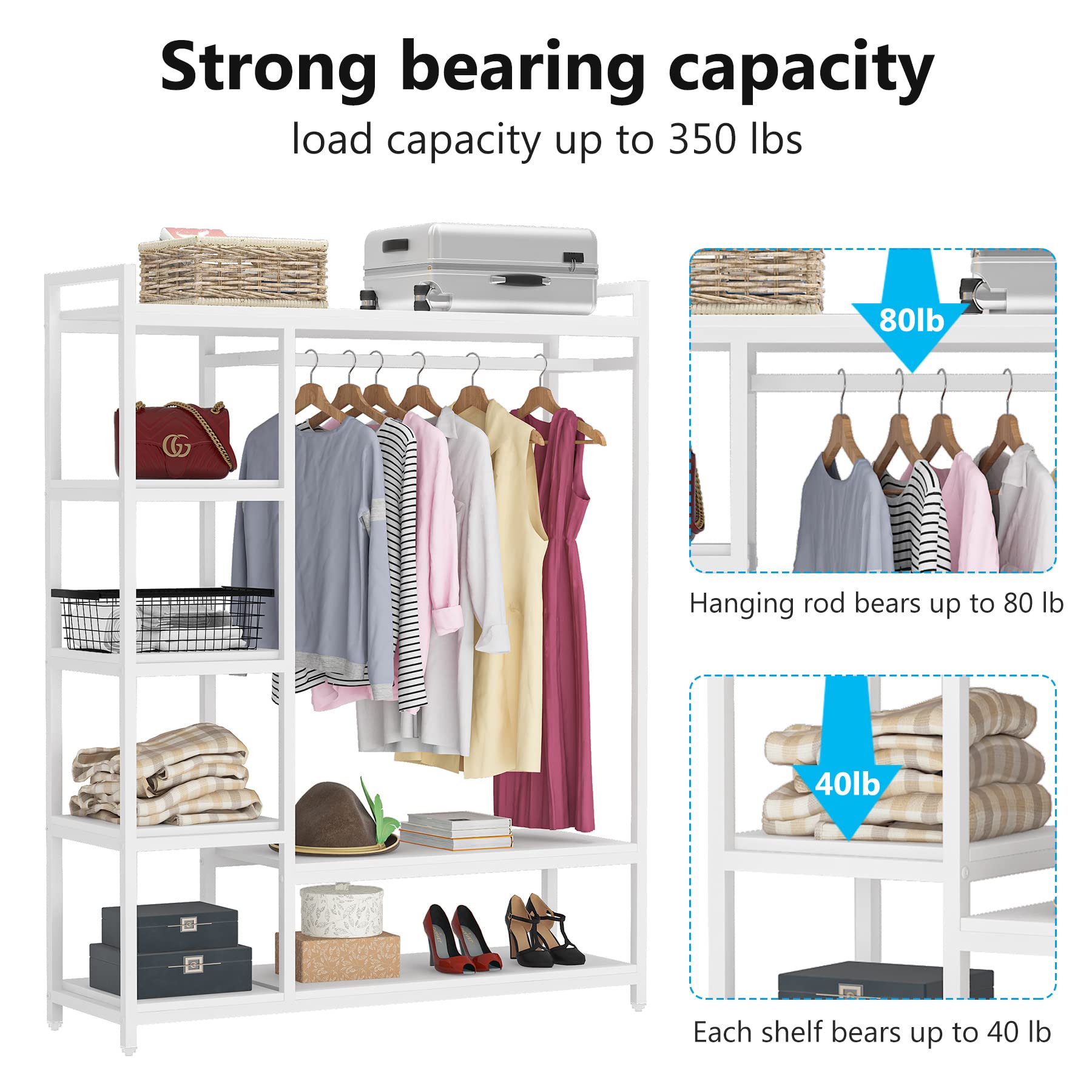 Tribesigns HOGA-CJ072 Garment-Racks - View #4