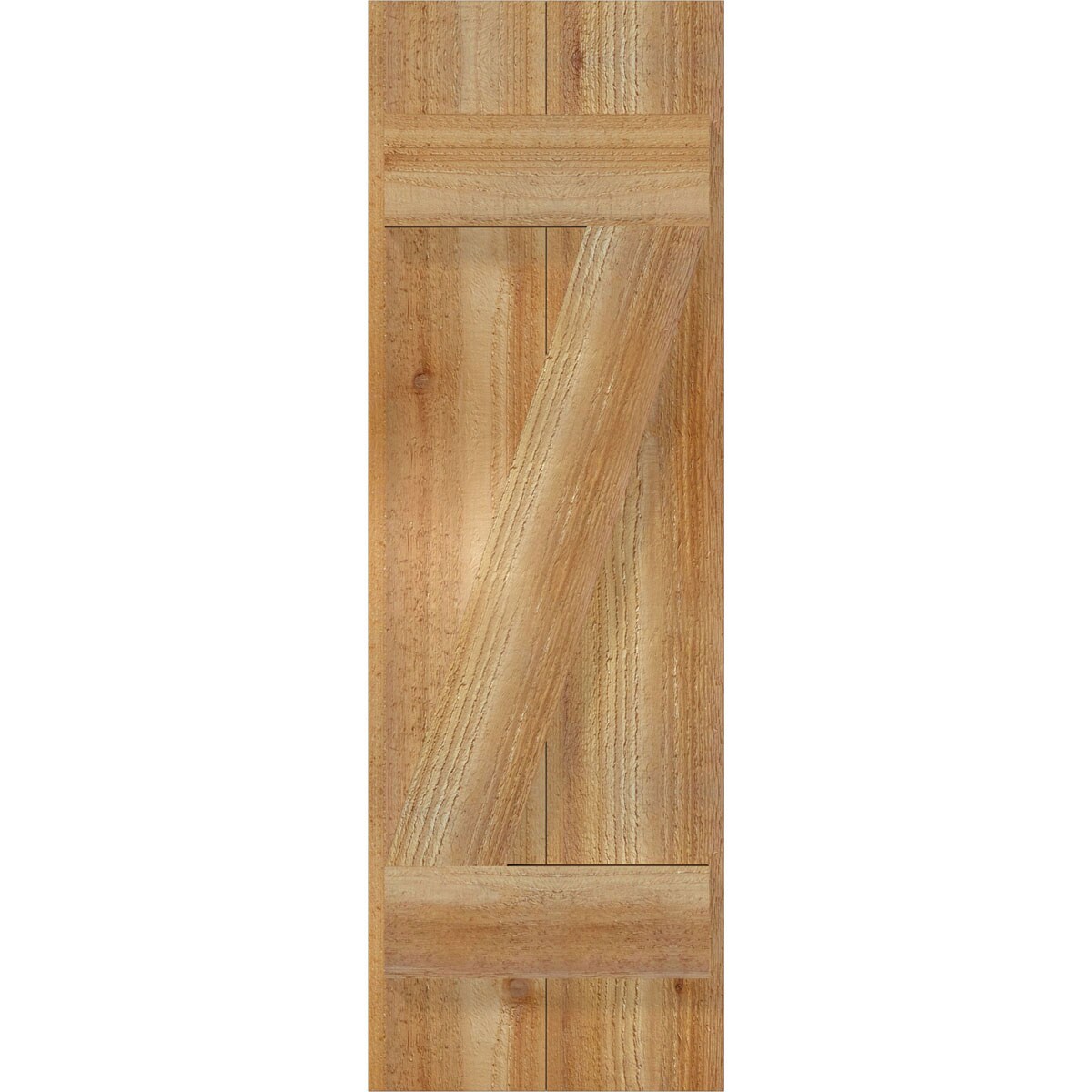 Ekena Millwork RBJ06Z11X033RWR Exterior-Shutters - View #5