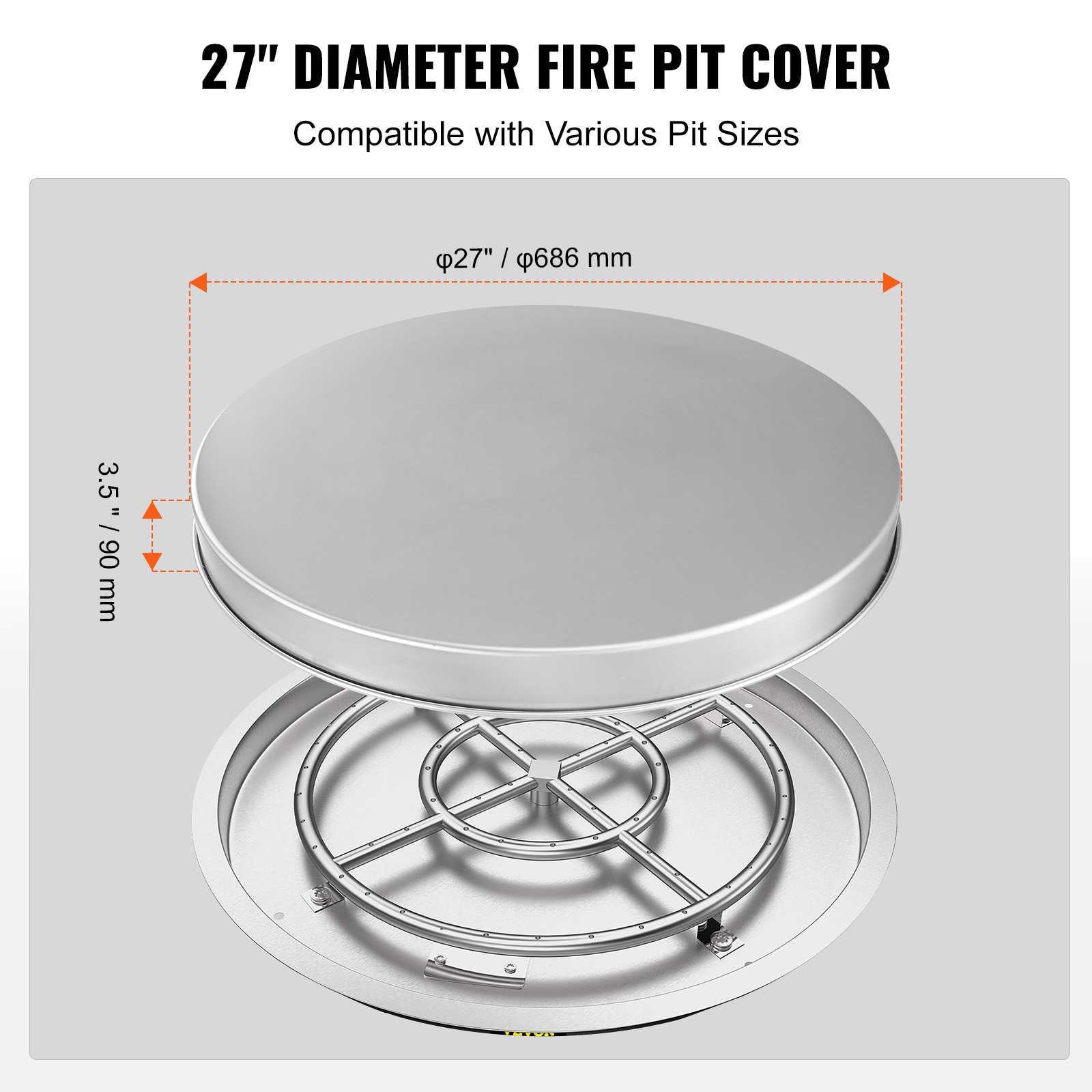 VEVOR HKWZ304BXGYPGMJP5V0 Fire-Pit-Covers - View #5