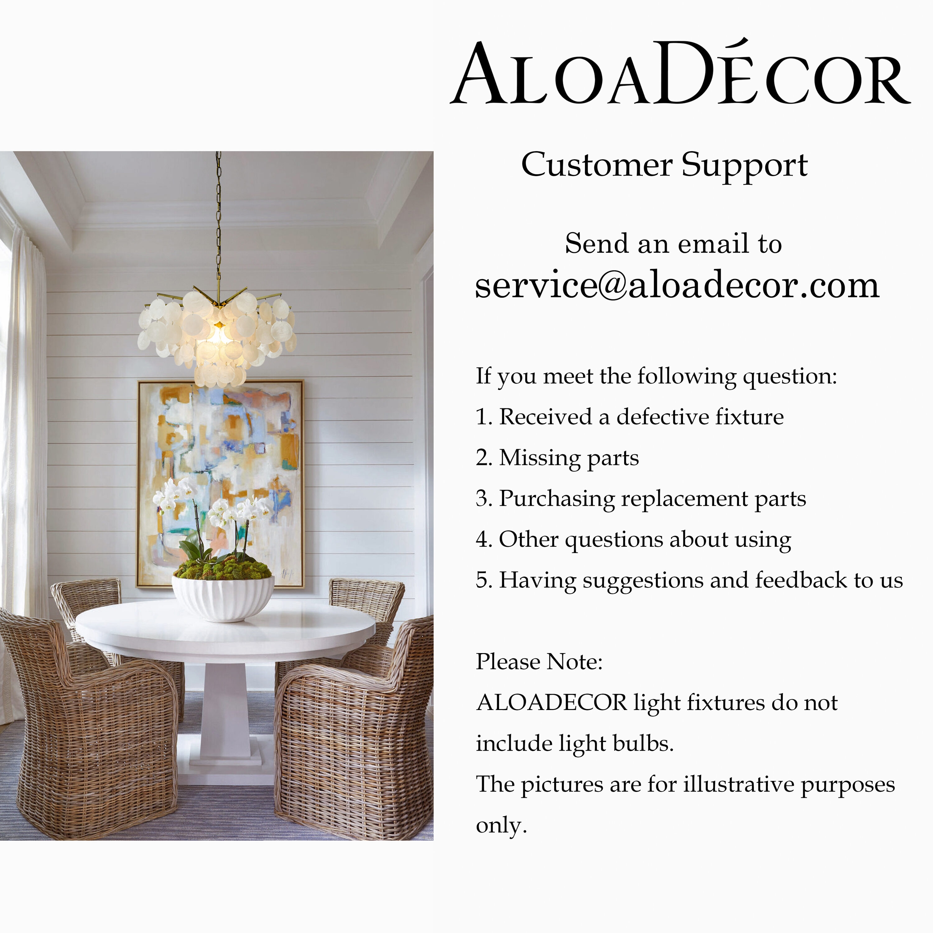 AloaDecor Lighting L7097D5511A b090015 - View #7