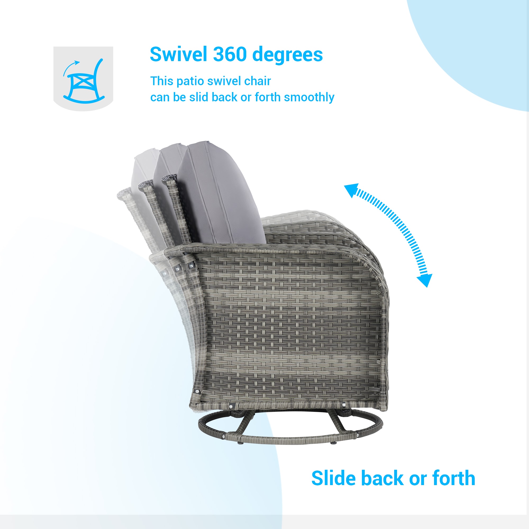 SANSTAR L-WS802-LY-8V1 Patio-Conversation-Sets - View #8