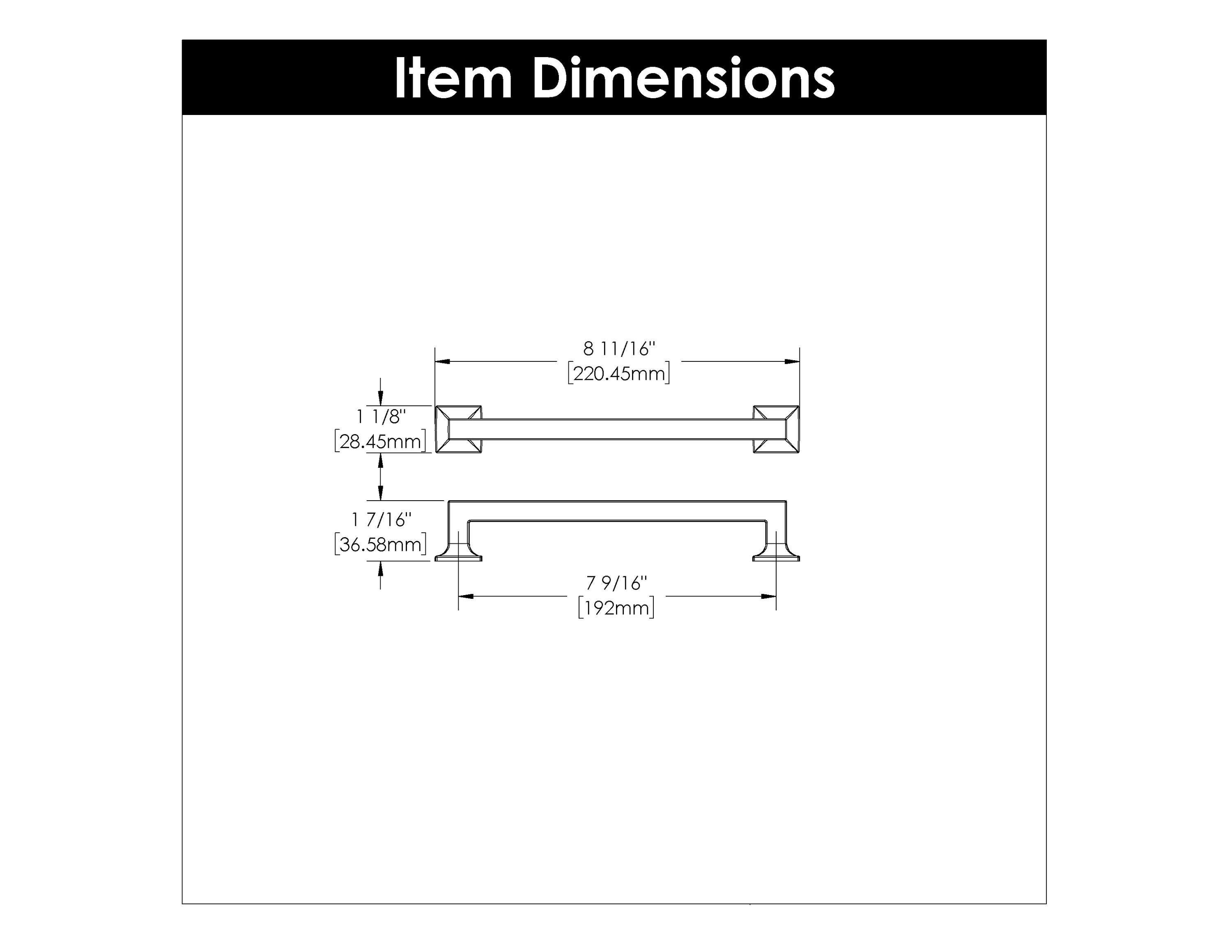 Hickory Hardware P3019-14-5B Cabinet-Pulls - View #5